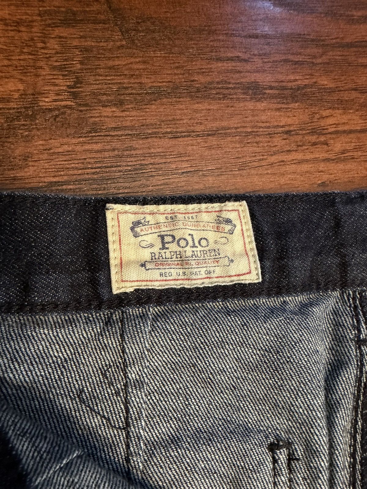 Polo Ralph Lauren Vintage Polo Ralph Lauren Flared Bell Bottom Jeans Size 29" - 2 Thumbnail