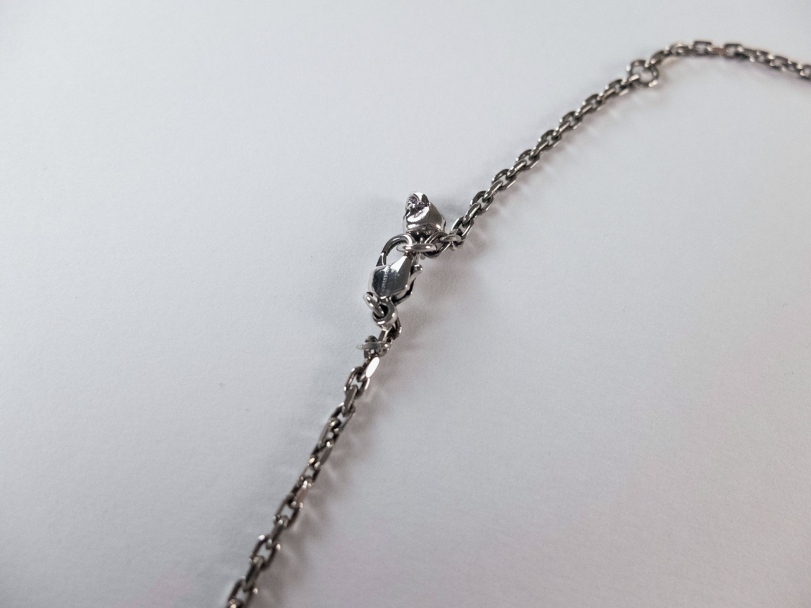 Alexander McQueen ALEXANDER MCQUEEN Snake & Skull silver tone pendant necklace Size ONE SIZE - 7 Thumbnail