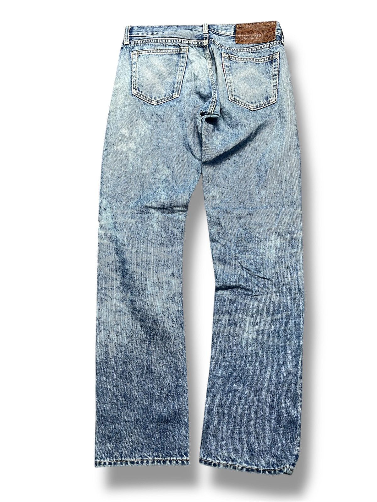 If Six Was Nine RNA Inc. Vintage Destroyed Denim Jeans (41) Size US 29 - 2 Thumbnail