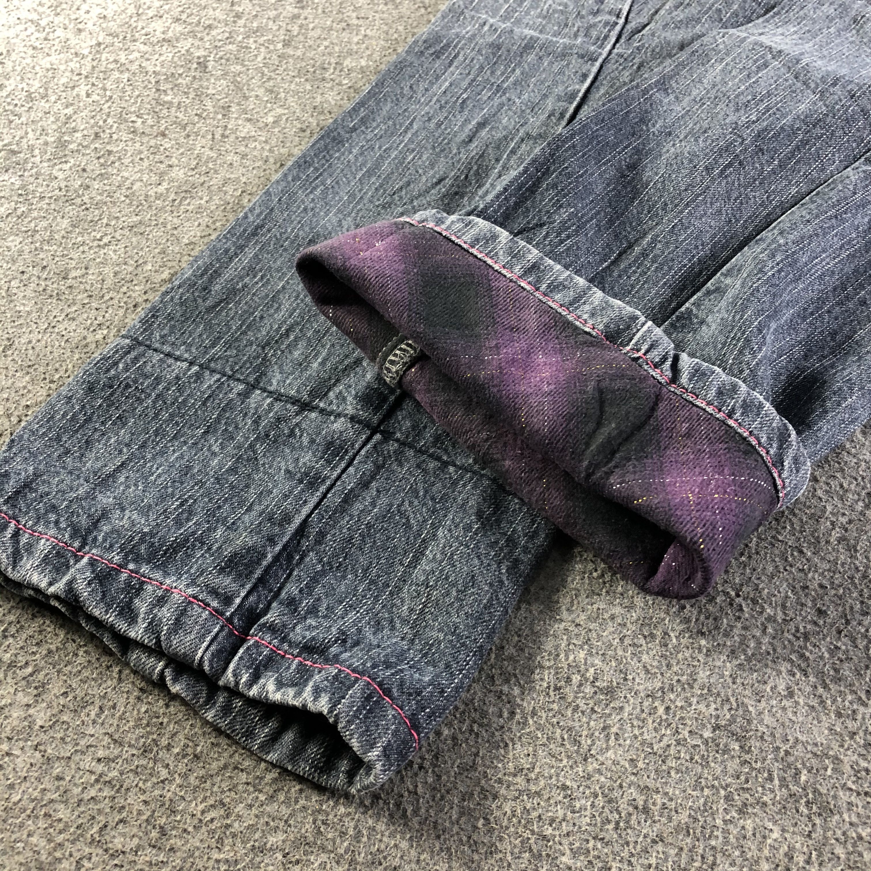 Japanese Brand Vintage Double Waist Jeans-J4557 Size US 30 / EU 46 - 5 Thumbnail