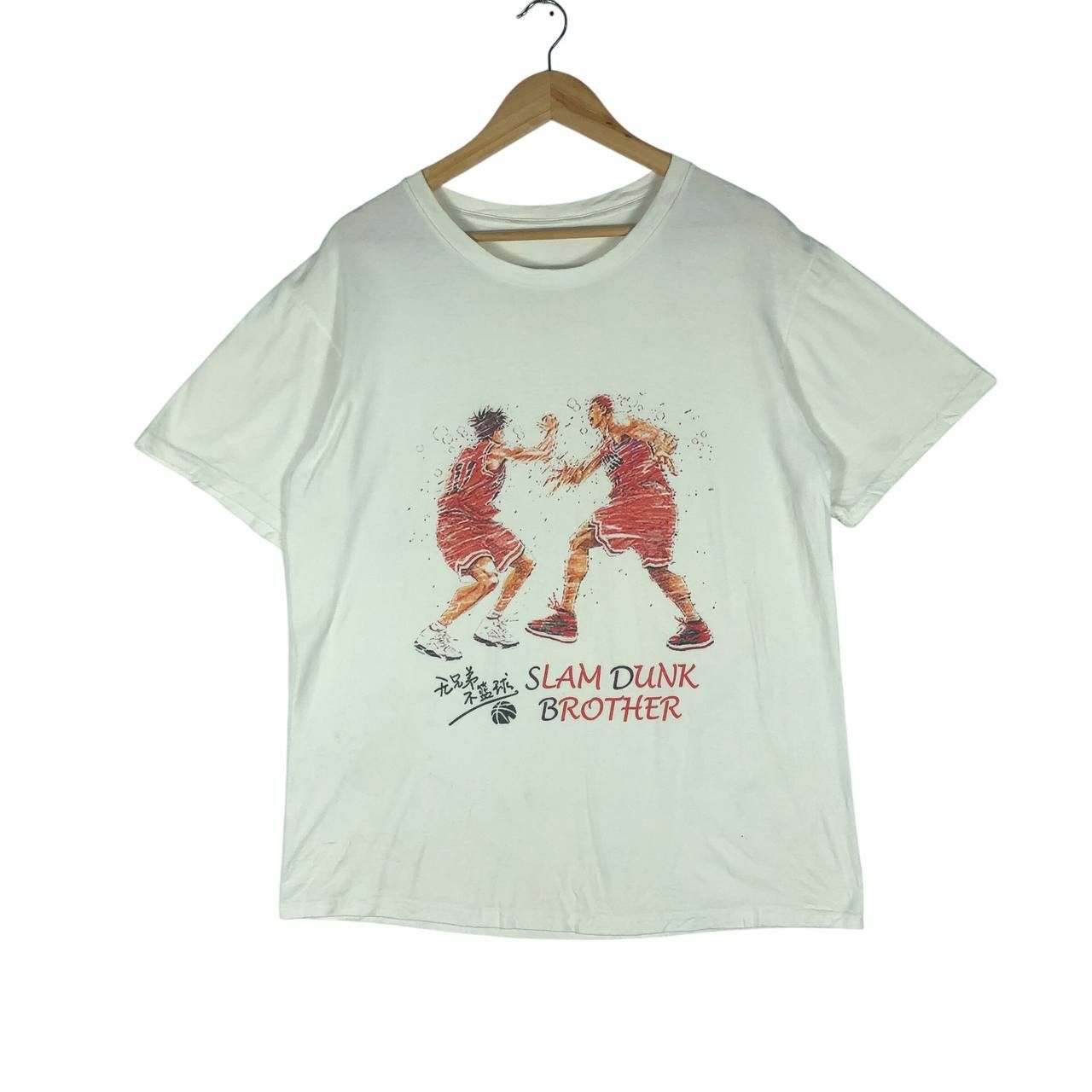 Vintage Slam Dunk Brother Anime Basketball T-shirt