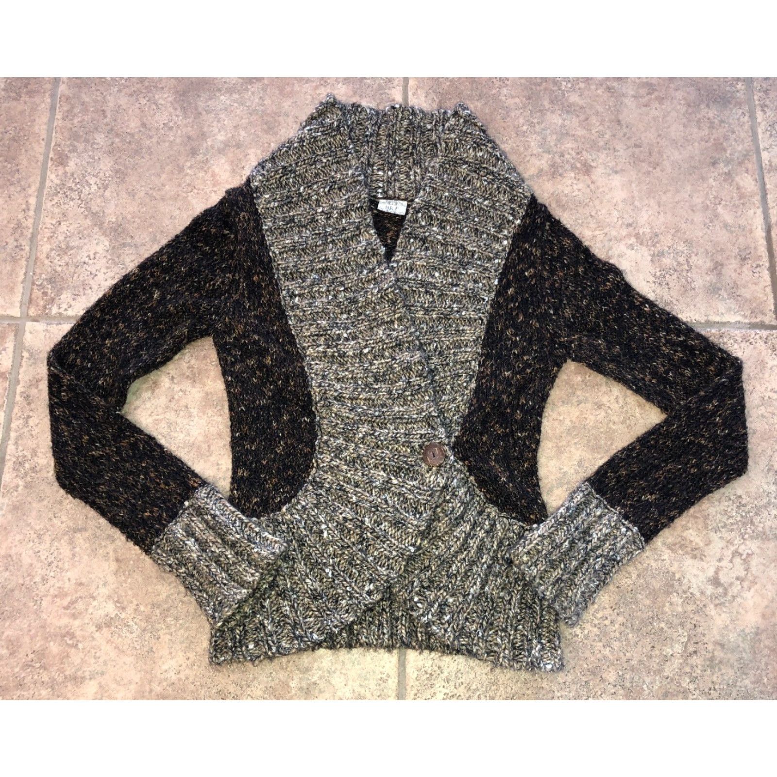 Vintage BKE Womens Soft Acrylic 1 Button Sweater Size M Multifunction Size M / US 6-8 / IT 42-44 - 2 Thumbnail
