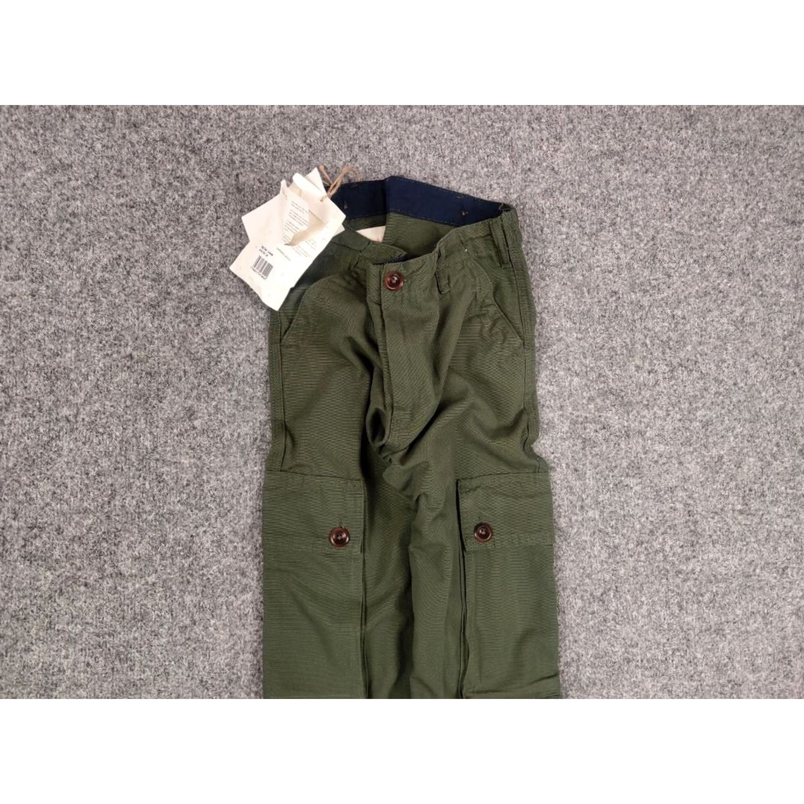Vintage Uskees 5014 cargo Pants Mens Regular 29 Green Cotton Canvas 5-Pocket Cargo You can find a large number of goods at low prices in our stock. Size US 28 / EU 44 - 4 Thumbnail