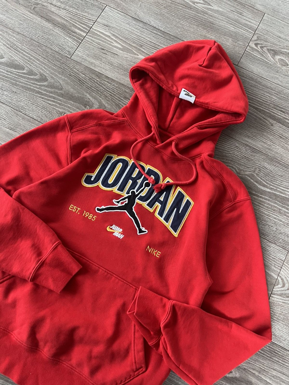 Jordan Brand × Nike ‼️Nike Air Jordan Jump Man Big Logo Hoodie Size US S / EU 44-46 / 1 - 11 Thumbnail
