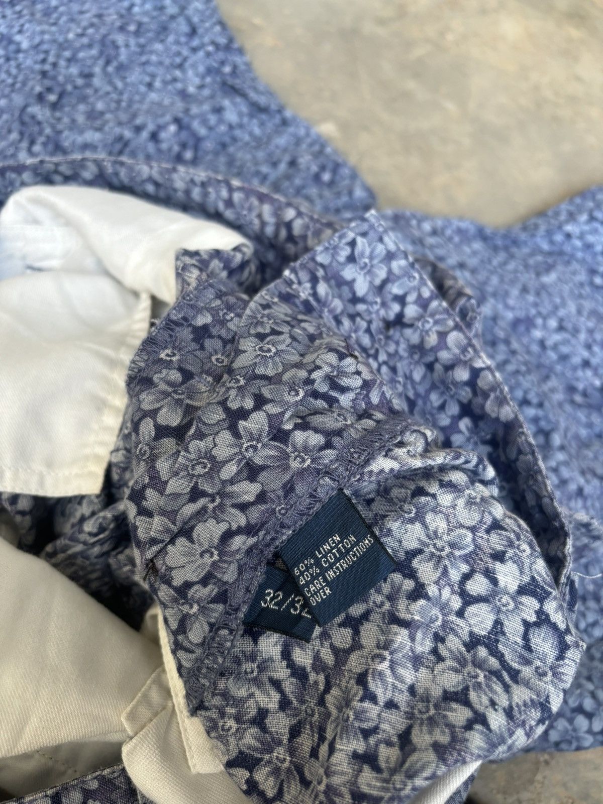 Japanese Brand × Polo Ralph Lauren × Ralph Lauren Vintage Polo Ralph Lauren Floral Cargo Pants Size US 30 / EU 46 - 10 Thumbnail