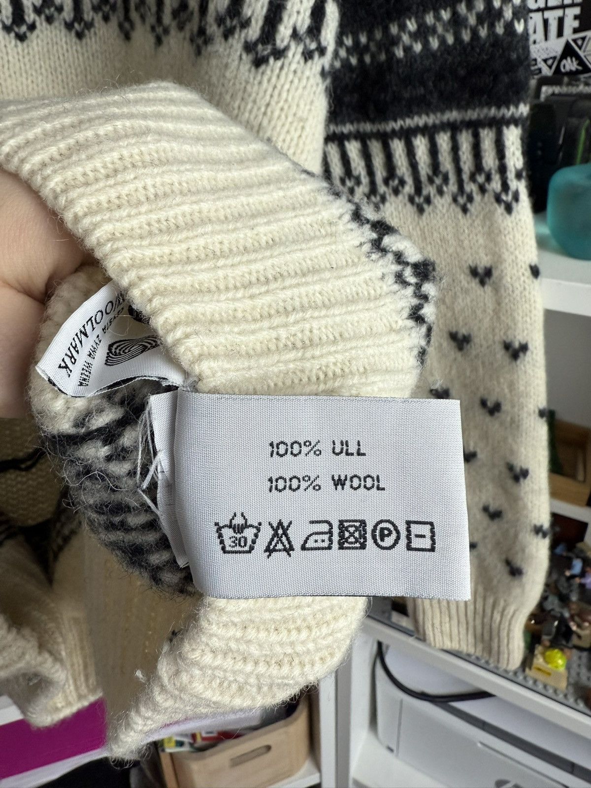 Dale Of Norway × Vintage Vintage 90s Like dale of Norway wool sweater L cottage retro Size US L / EU 52-54 / 3 - 5 Thumbnail