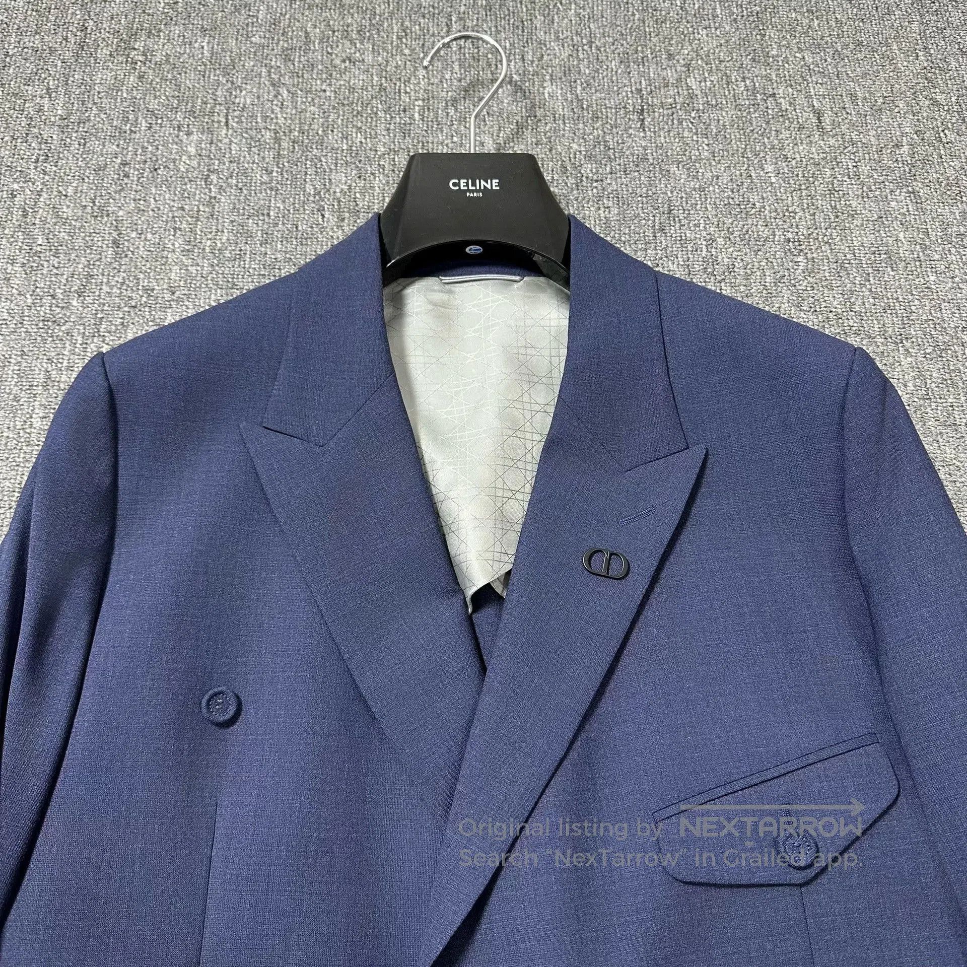 Dior Dior Man Deconstructed Double-Breasted Suit. Size US M / EU 48-50 / 2 - 2 Thumbnail