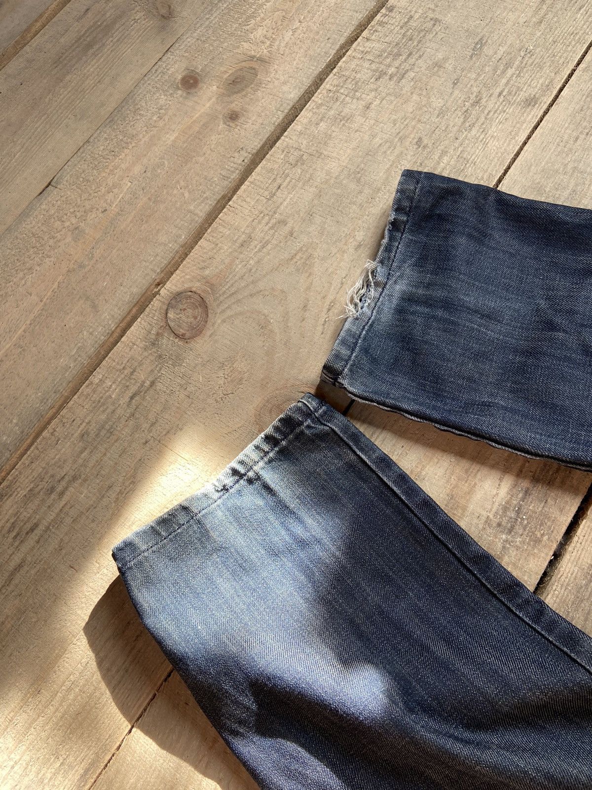 G-Star × Vintage Vintage G Star Raw biker pants 3D denim y2k Size US 34 / EU 50 - 9 Thumbnail