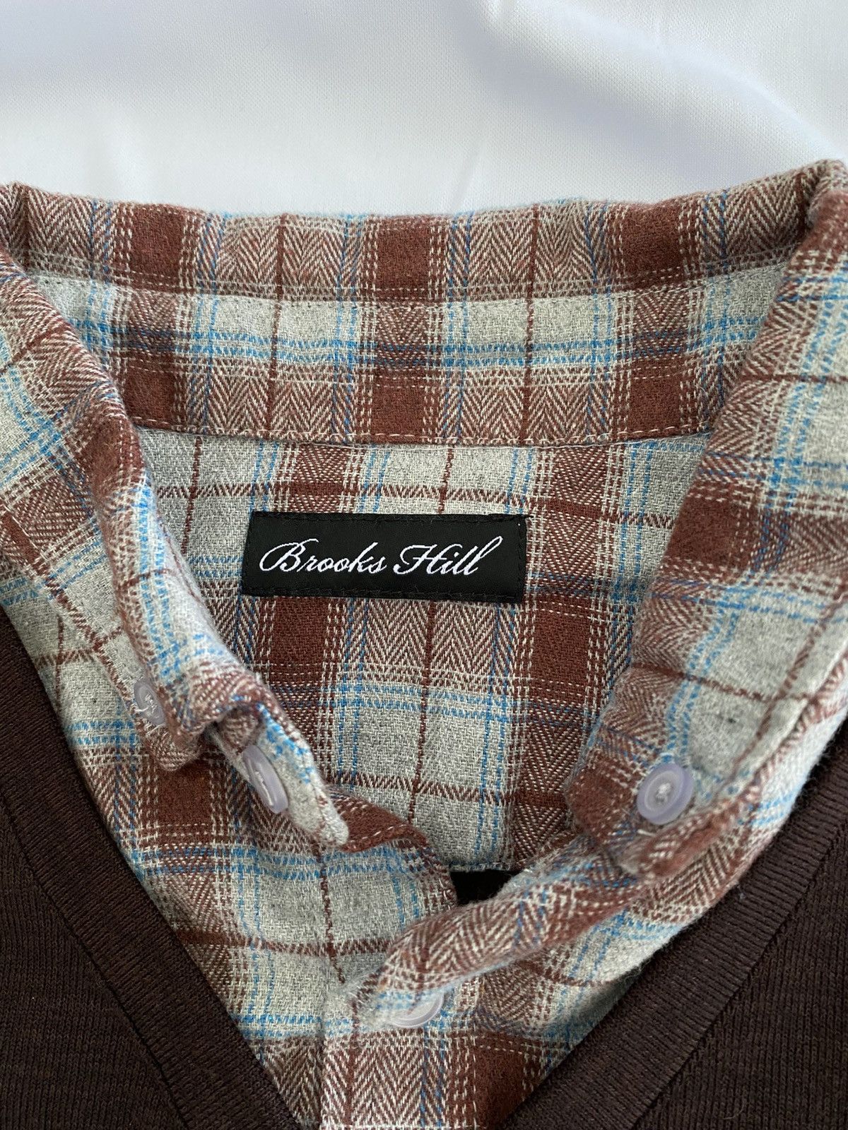 20471120 × If Six Was Nine × Japanese Brand japan grunge double layer brooks hill longsleeve Size US M / EU 48-50 / 2 - 4 Thumbnail