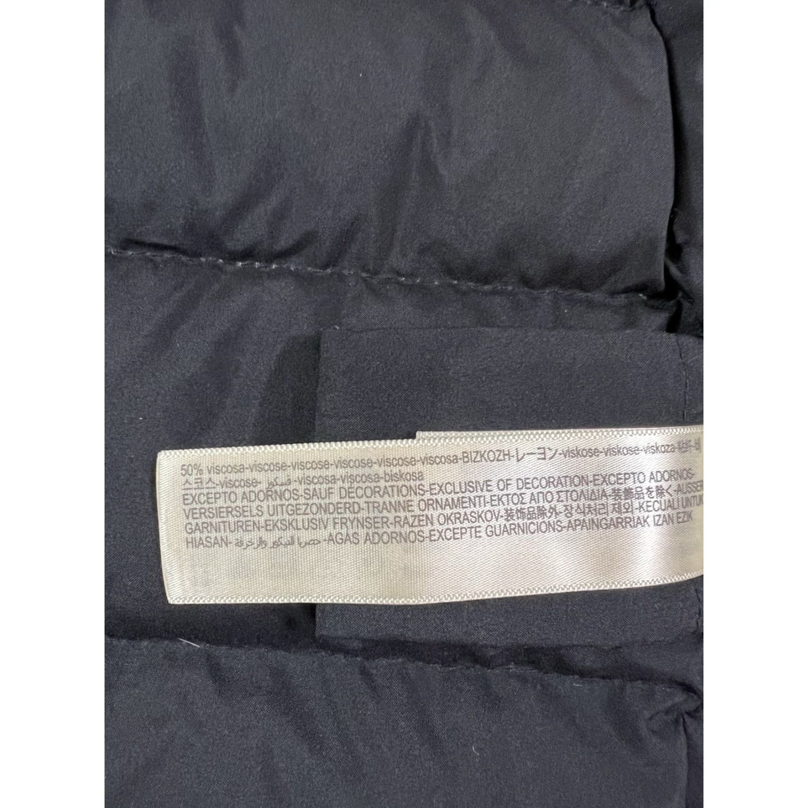 Massimo Dutti Women’s Massimo Dutti Jacket Hooded Lined Down Black Size L Regular Womens Size L / US 10 / IT 46 - 5 Thumbnail