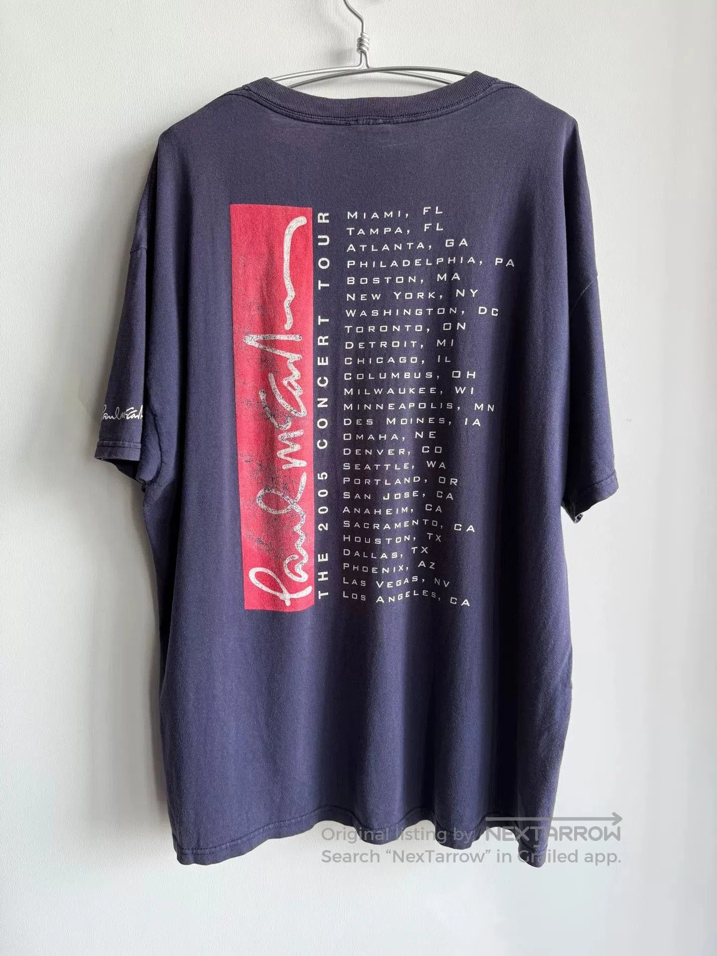 Vintage Vintage 00s Paul McCartney Band Tee. Size US XL / EU 56 / 4 - 9 Thumbnail