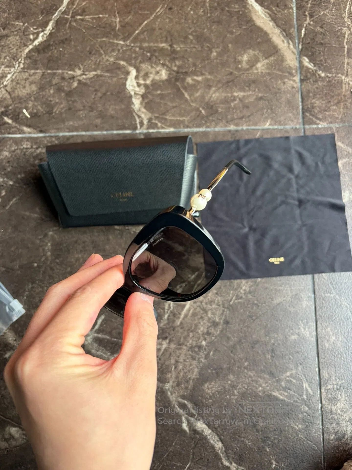 Chanel Chanel Pearl Butterfly Sunglasses 5339. Size ONE SIZE - 1 Thumbnail