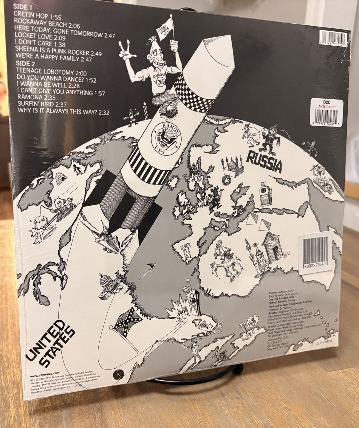 Other Ramones Rocket To Russia New Sealed Limited vinyl record Size ONE SIZE - 9 Thumbnail