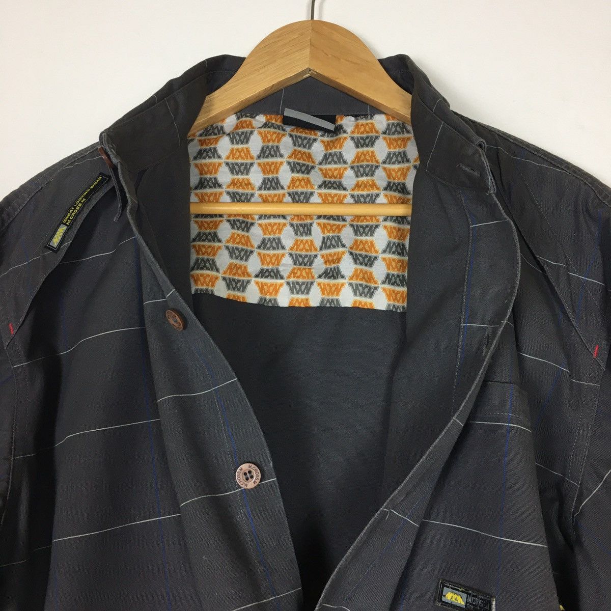 Japanese Brand Vintage M Cross M Streetwear Plaid Button Down Size US L / EU 52-54 / 3 - 12 Thumbnail