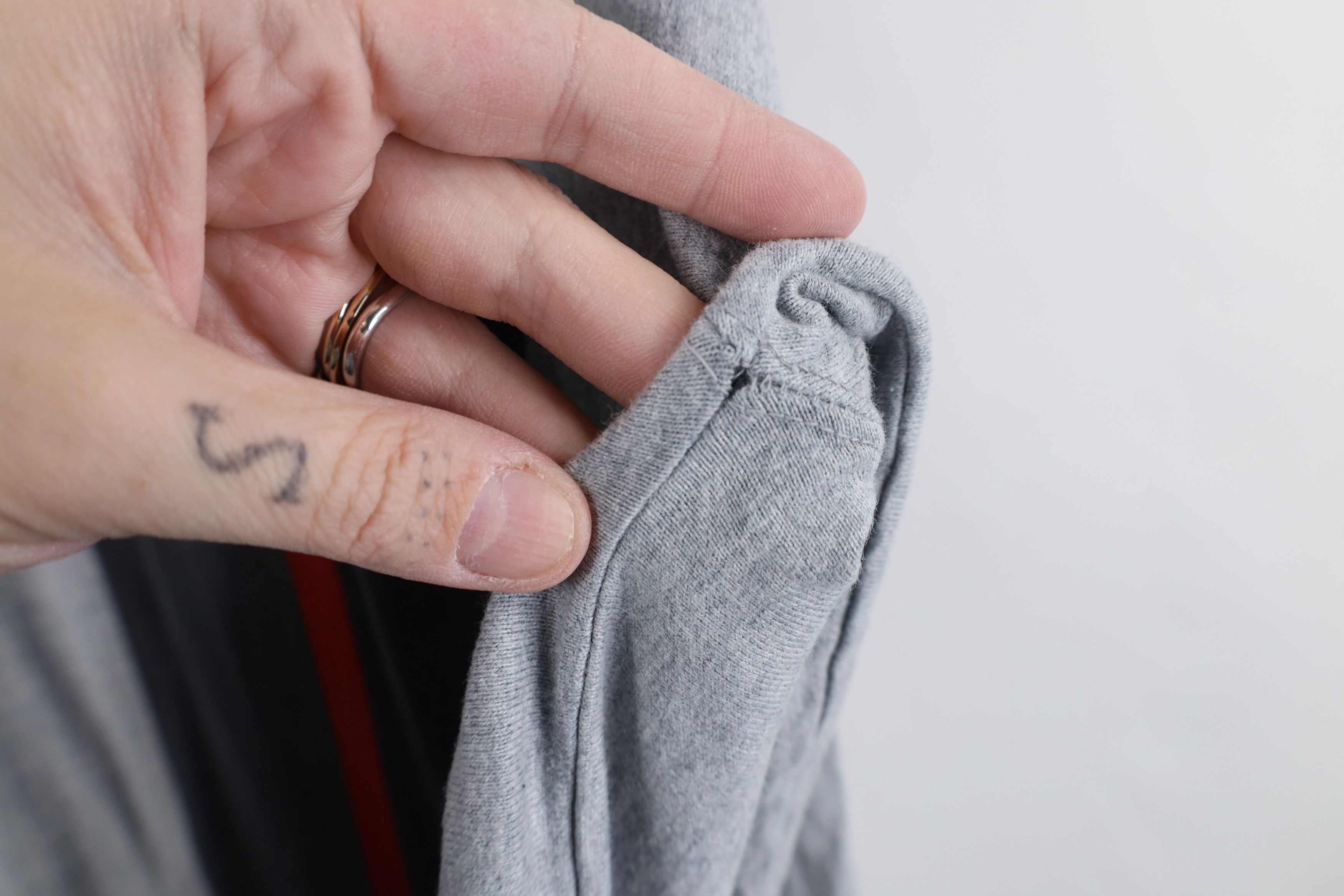 Vintage Vintage 90s Streetwear Long Sleeve Rugby Polo Shirt Gray Size US XL / EU 56 / 4 - 6 Thumbnail