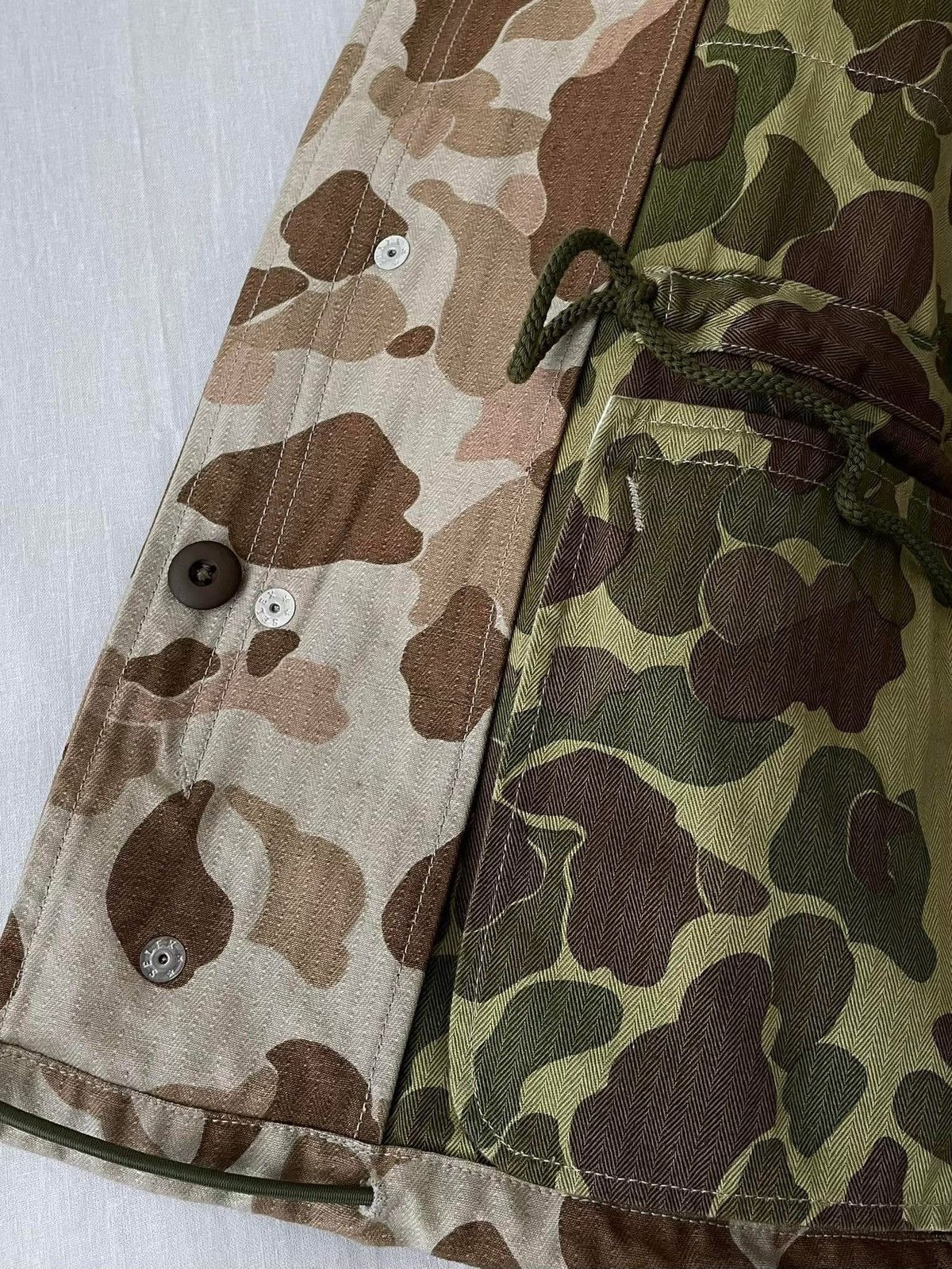 Toyo Enterprises USMC Frogskin Camo HBT Reversible M65 Jacket Japan Repro Size US S / EU 44-46 / 1 - 17 Thumbnail