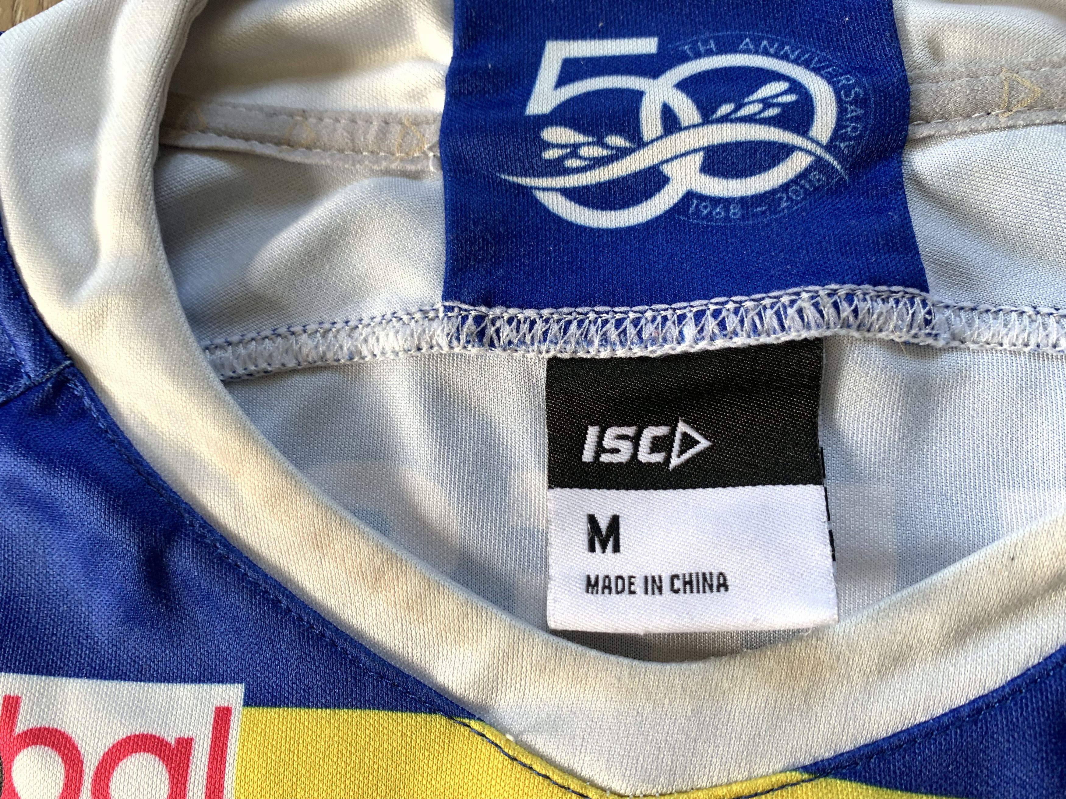 Vintage ISC Berrys Leeds Rhinos Vintage Rugby Jersey 2016 Size US M / EU 48-50 / 2 - 8 Thumbnail