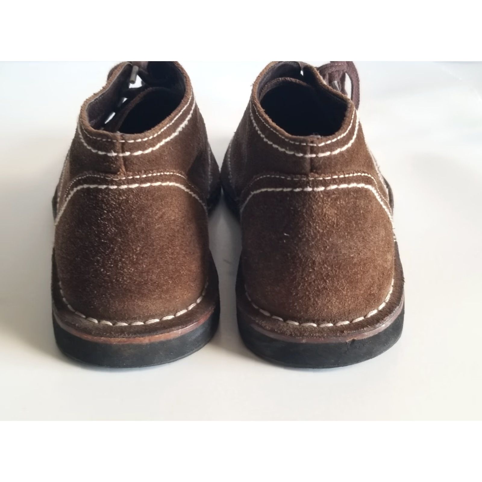 John Varvatos John Varvatos Chukka Boots Brown Suede Leather Men's Lace Up Size 10 Leather Upper Rubber Outsole Leather Lining Lace Up Boots Mens Brown Chukka Shoes Size US 10 / EU 43 - 3 Thumbnail