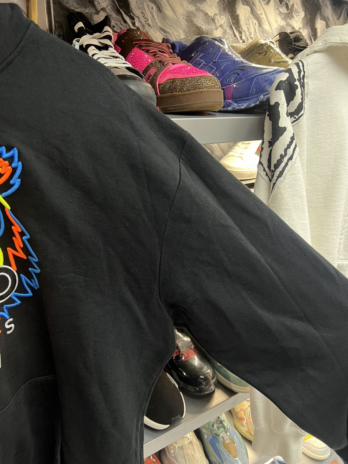 Kenzo Kenzo Flurescence Tiger Head Hoodie Size US XL / EU 56 / 4 - 4 Thumbnail