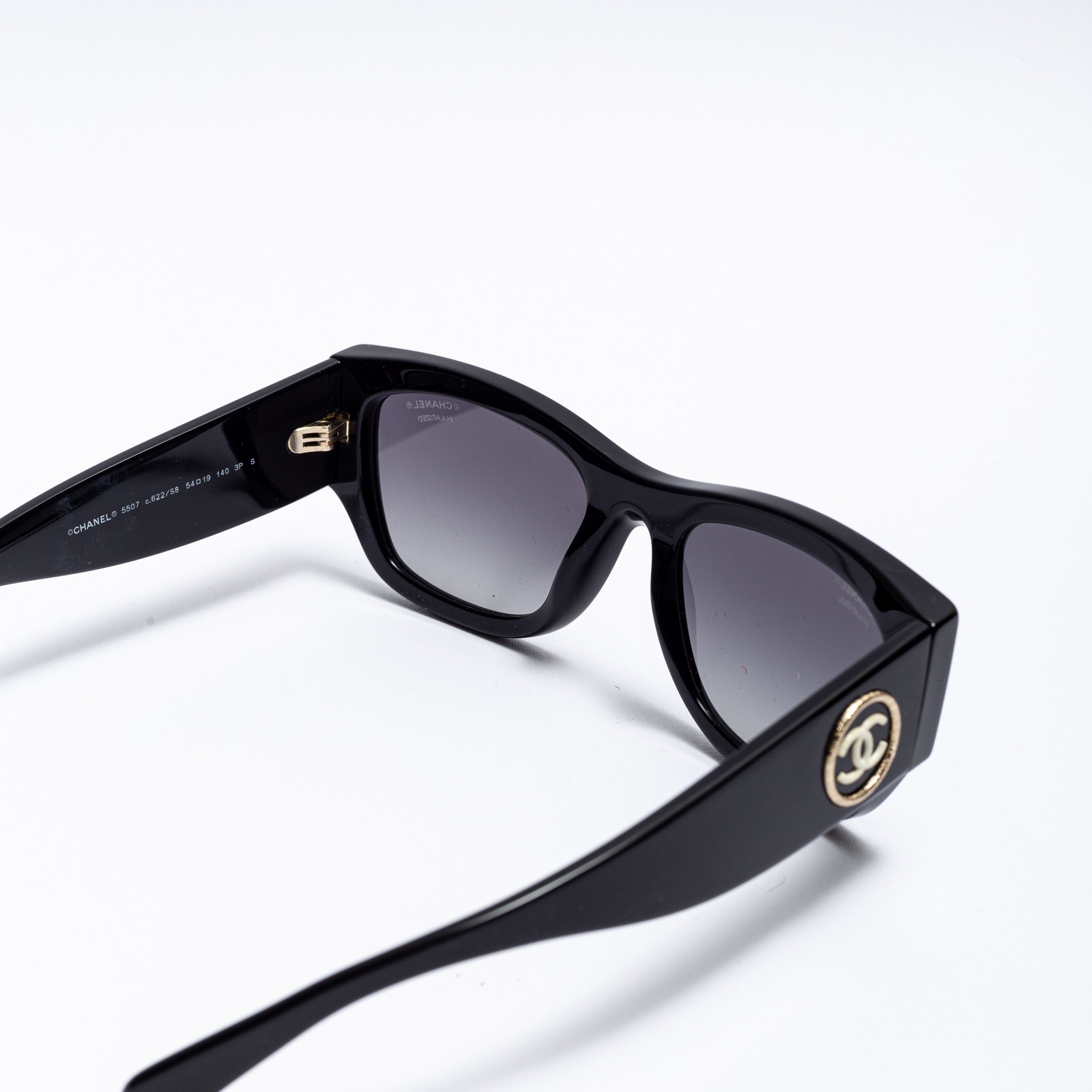 Chanel CHANEL 0CH5507 C622S8 Sunglasses BLACK Size ONE SIZE - 4 Thumbnail