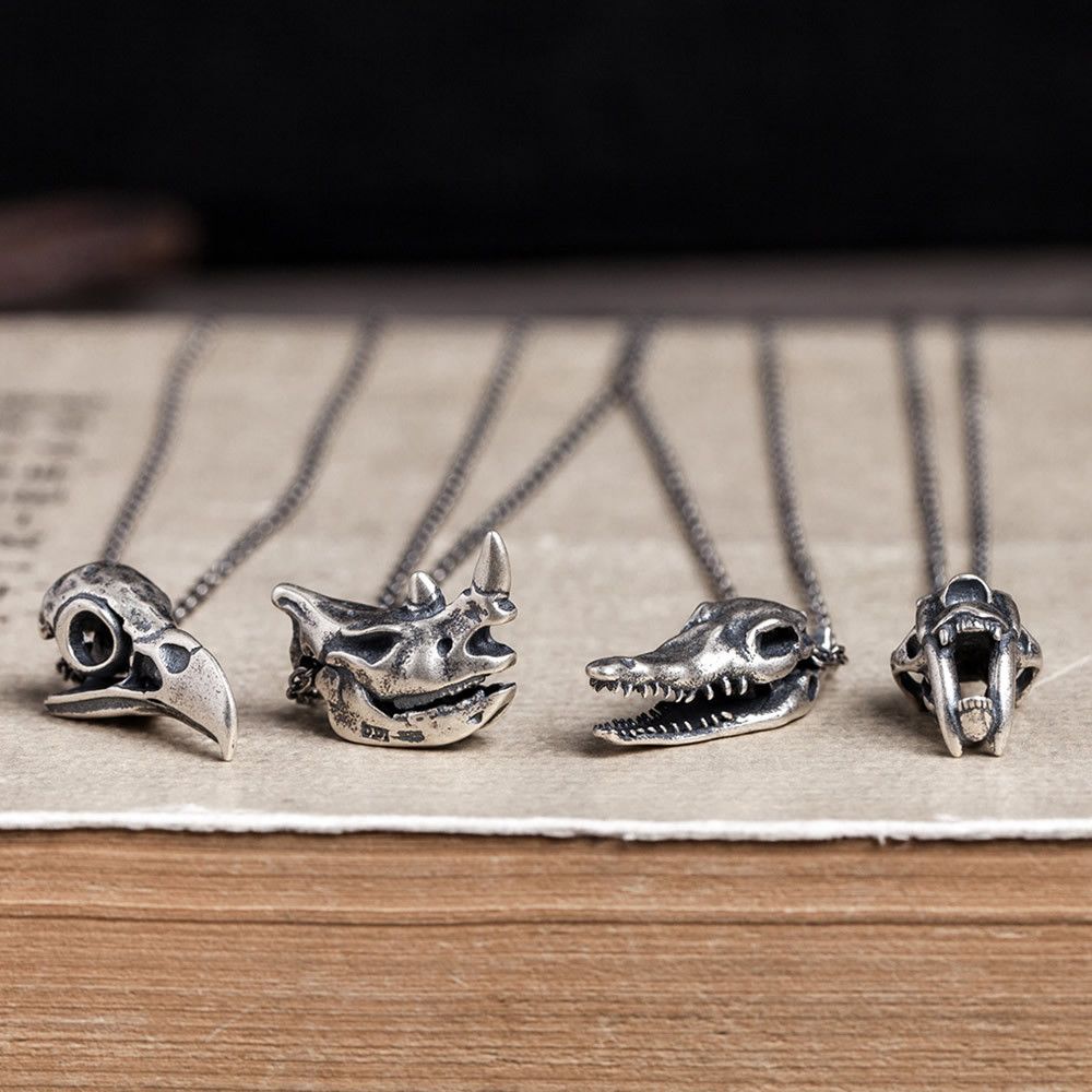 Other Skull Retro STEAL! Y2K Chains Necklace Chain Size ONE SIZE - 4 Thumbnail