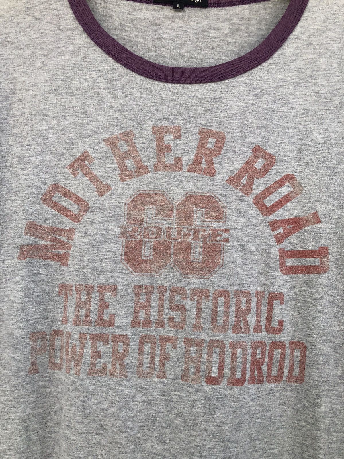 Hysteric Glamour × Japanese Brand × PPFM Smanticdesign Mother Road 66 Route Tees Size US L / EU 52-54 / 3 - 4 Thumbnail
