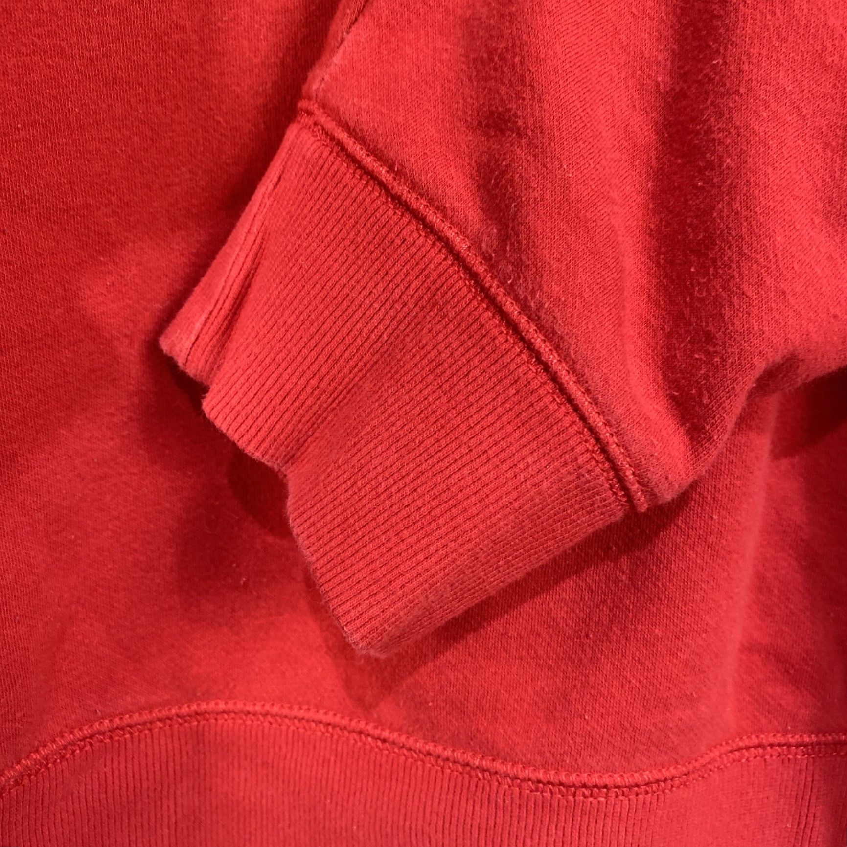 Tommy Hilfiger VINTAGE Tommy Hilfiger Sweatshirt Pullover Crewneck 2XL Red Spellout Mens Regular XXL Knit Cotton Blend Polyester Logo 90s Winter Fall Spring Size US XXL / EU 58 / 5 - 5 Thumbnail