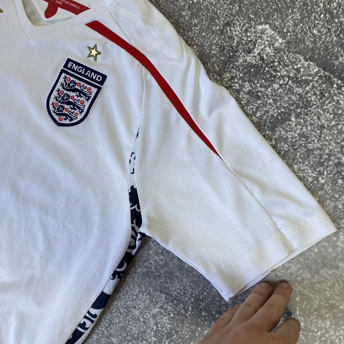 Umbro Vintage Umbro Fc England 🏴󠁧󠁢󠁥󠁮󠁧󠁿 Gerrard Player national team Size US S / EU 44-46 / 1 - 7 Thumbnail