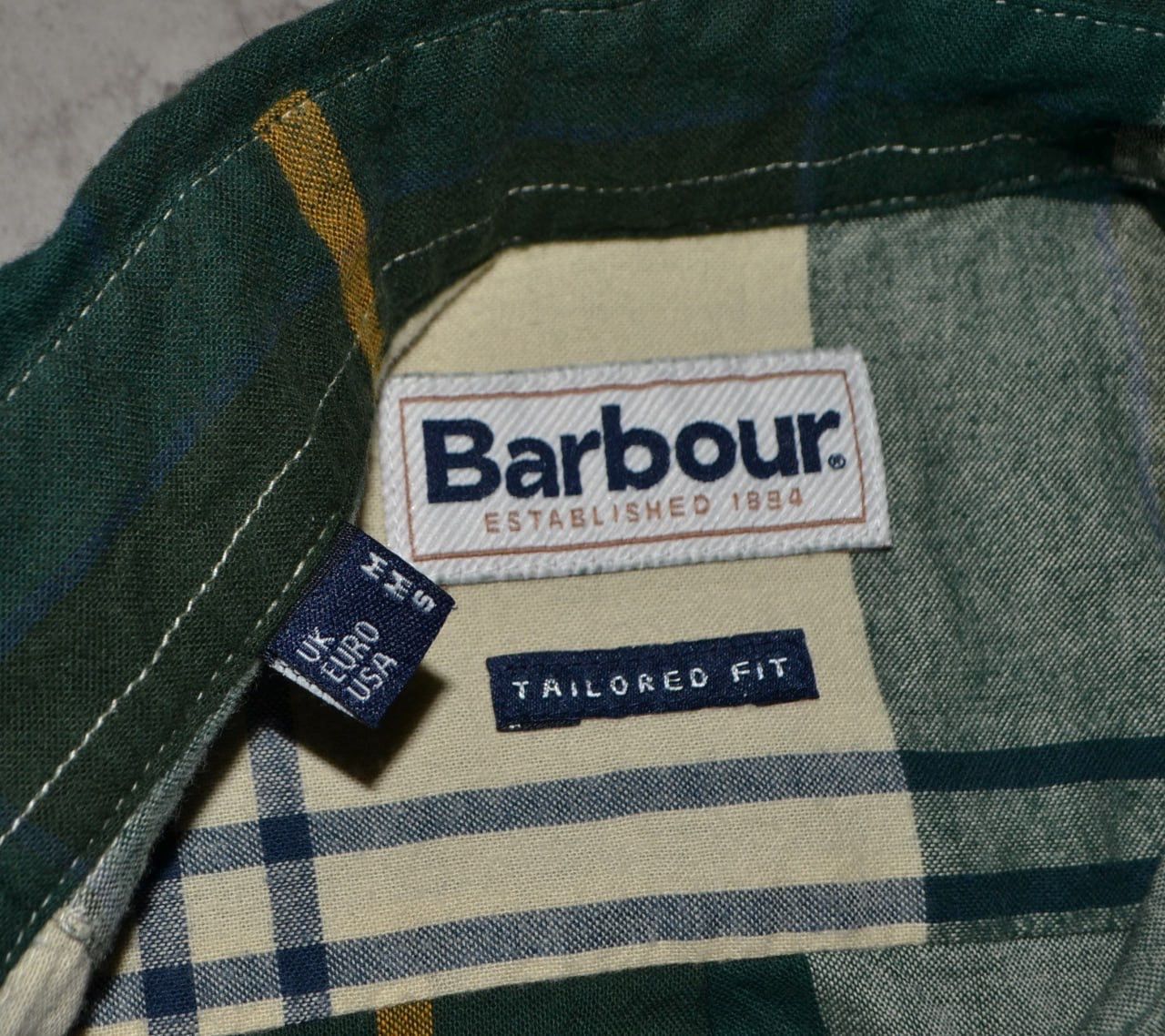 Barbour Barbour Shirt Long sleeve TAILORED Fit coton size M Size US M / EU 48-50 / 2 - 8 Thumbnail