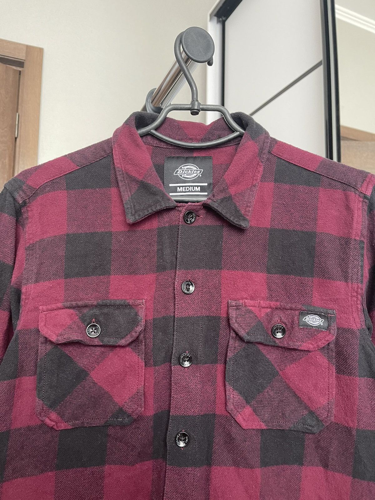 Other Dickies Flannel Checked Shirt Button Up Vintage Size US M / EU 48-50 / 2 - 5 Thumbnail