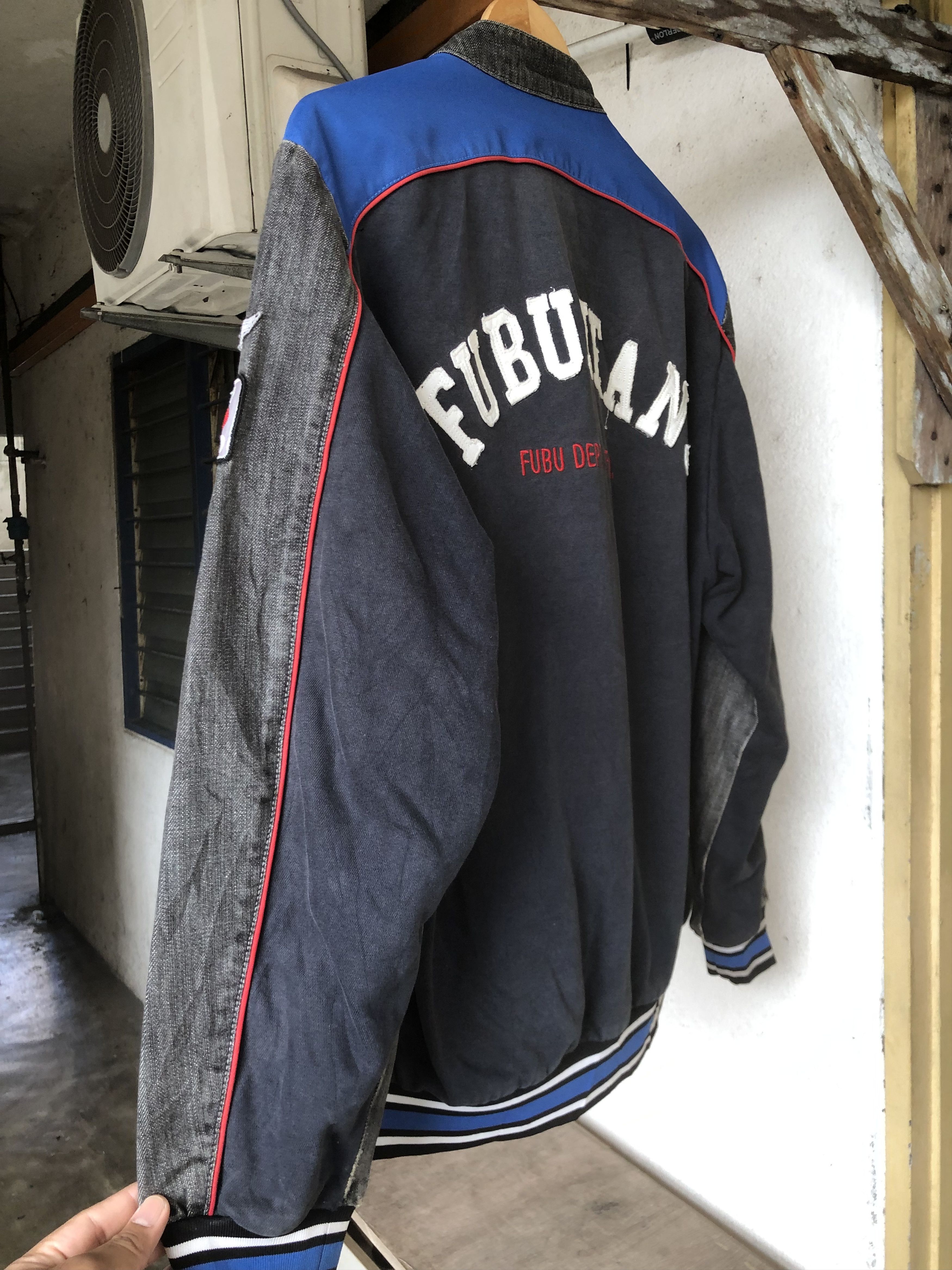 Fubu Rare Fubu The Collection Biker Motorcycle Jacket Size US XL / EU 56 / 4 - 11 Thumbnail