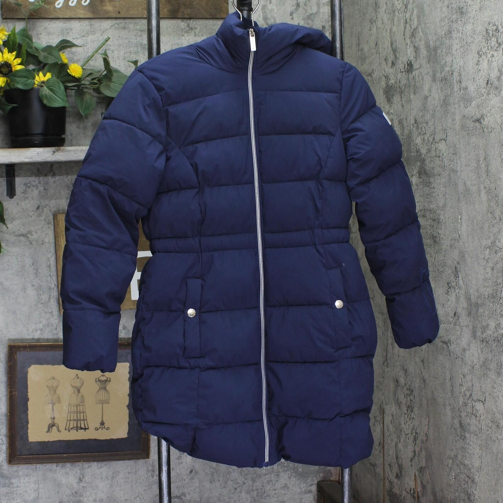 Other Bcbg Girls Walker Puffer Hooded Parka Jacket Navy Blue 16 Size US XXS / EU 40 - 1 Thumbnail