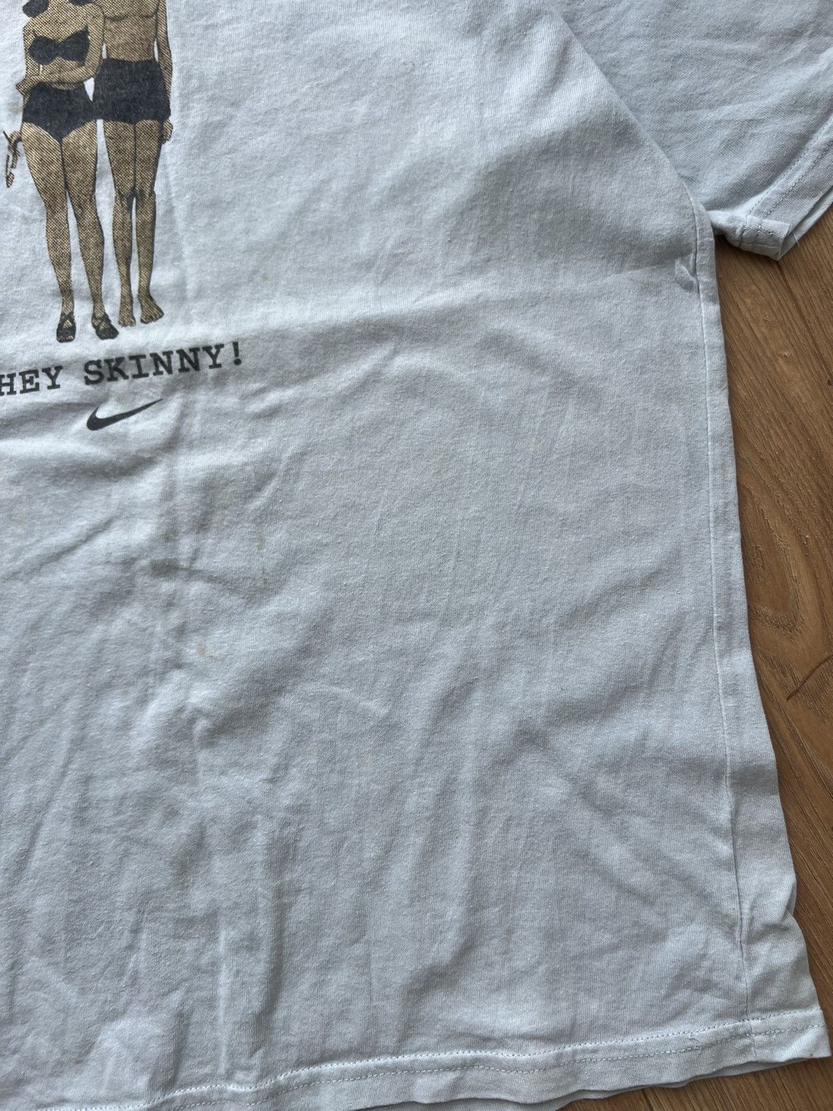 Nike 00’s NIKE COMICS VINTAGE RARE TEE HEY SKINNY Y2K Size US S / EU 44-46 / 1 - 7 Thumbnail