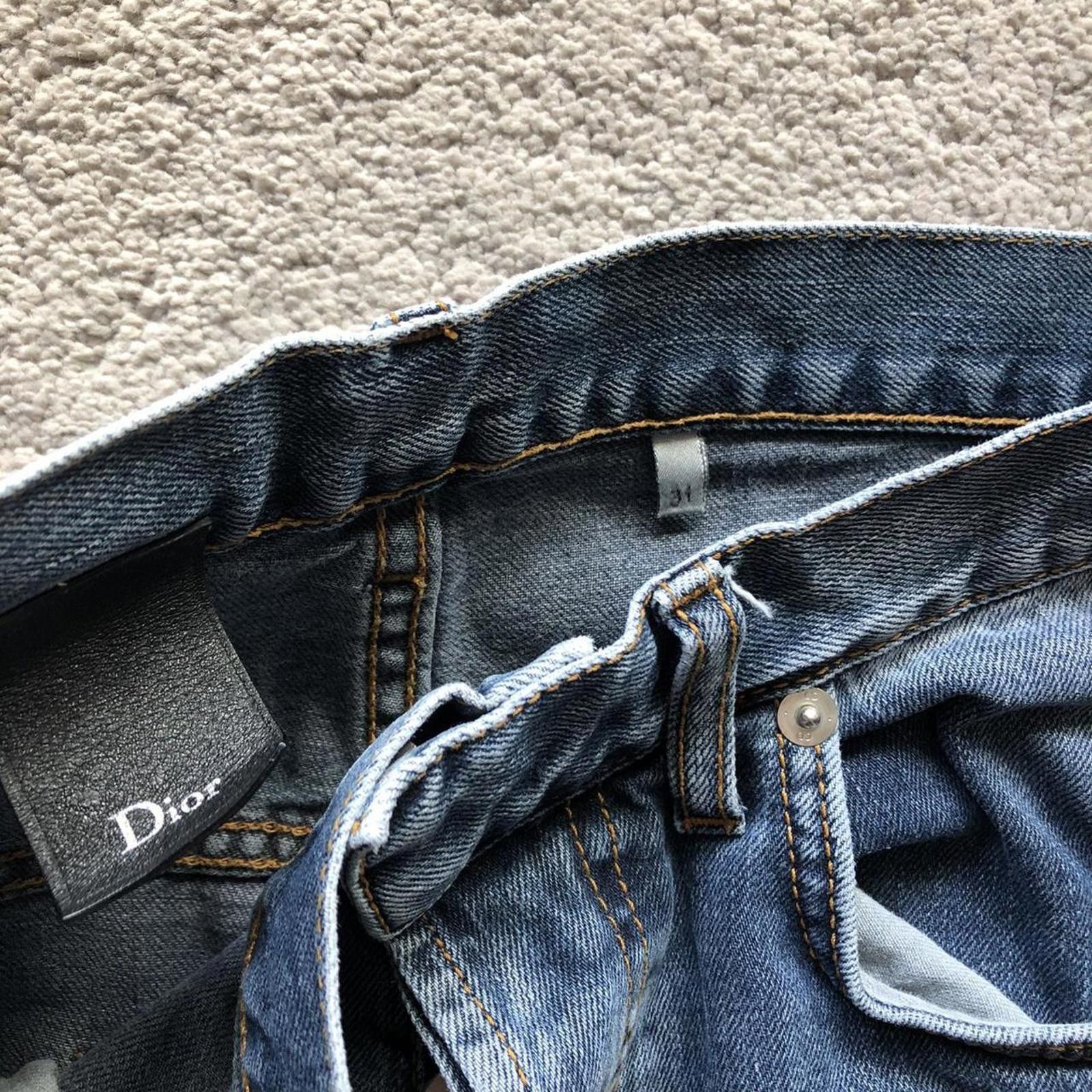 Dior Dior Homme Jeans Size US 31 - 2 Thumbnail