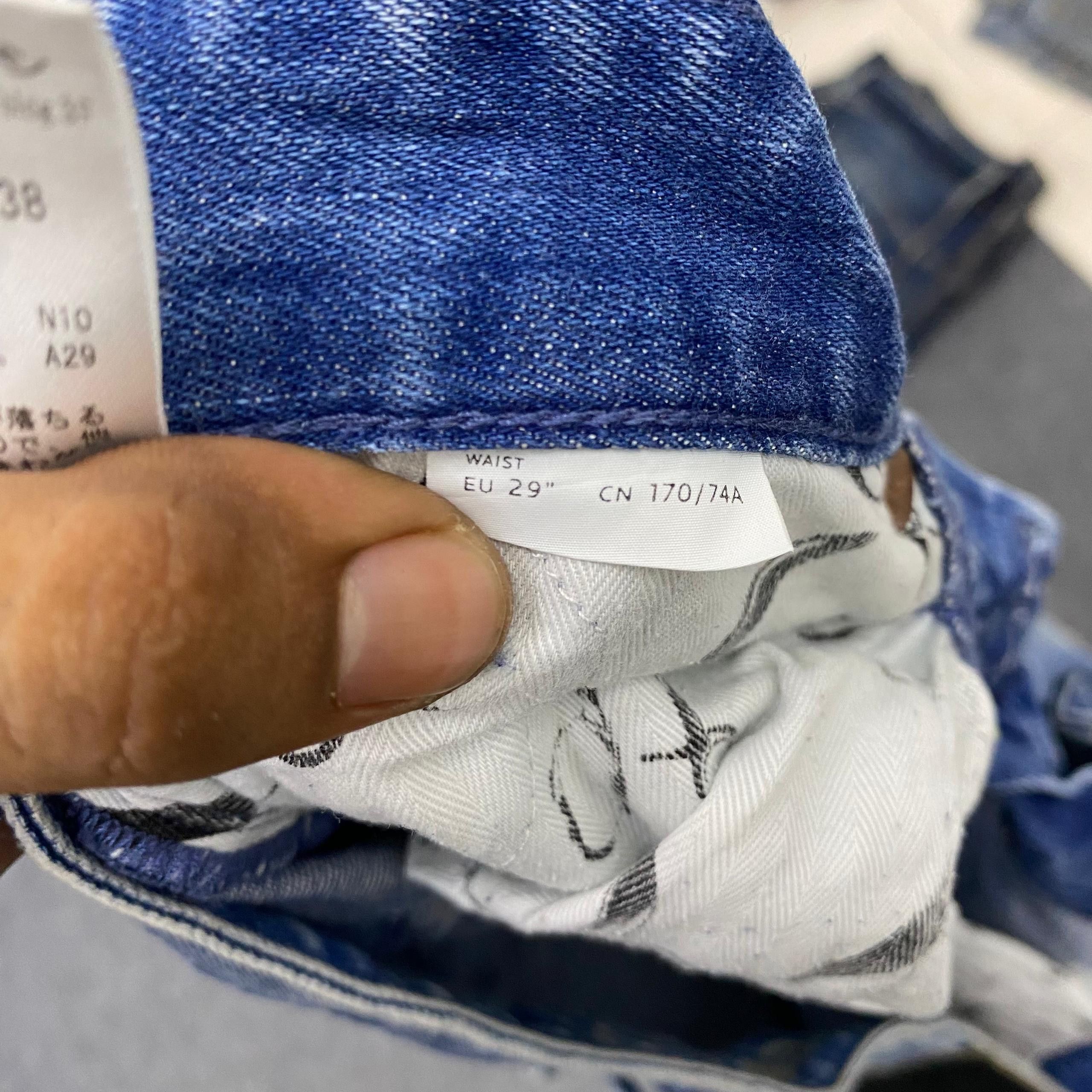 DENHAM 💥Best Offer💥Denham Slim Fit Distressed Denim Size US 31 - 18 Thumbnail