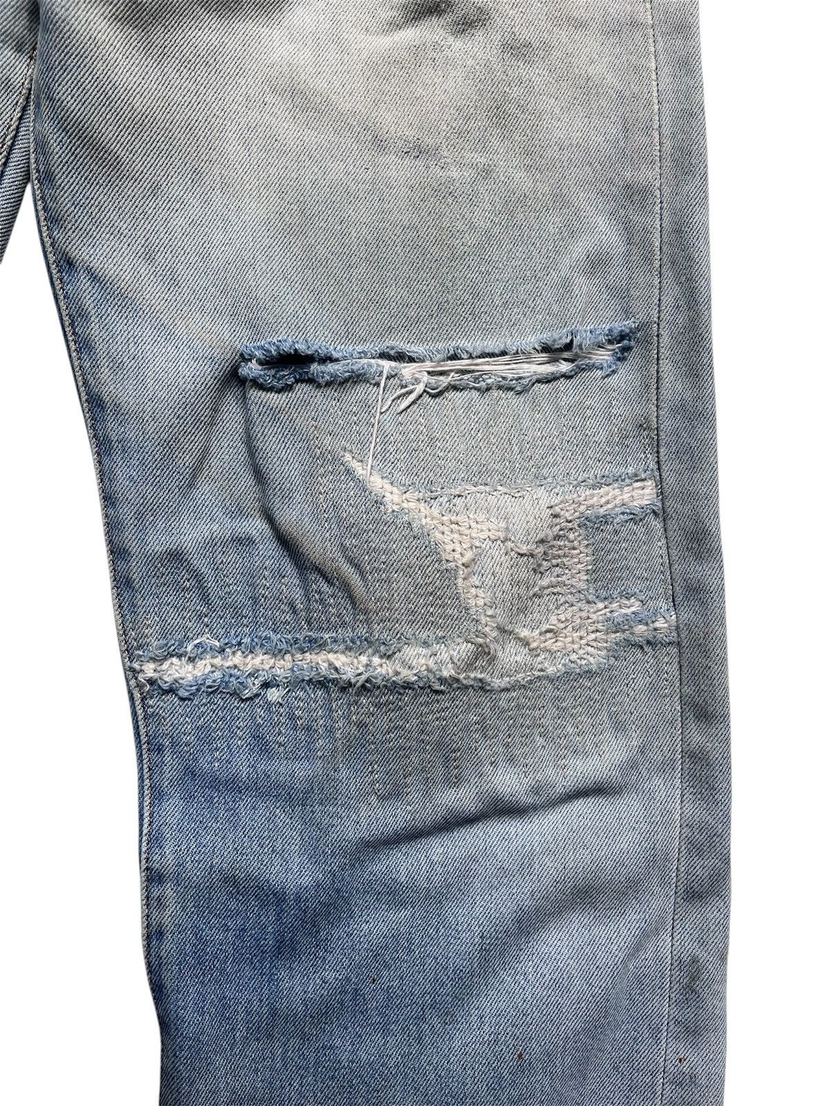 Levi's Levi's 501 Valencia 555 Distressed Jeans Size US 30 / EU 46 - 2 Thumbnail