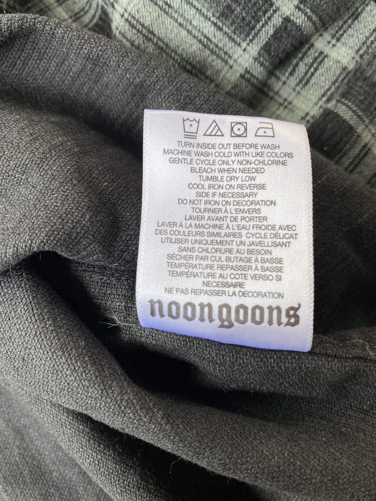 Noon Goons Noon Goons Baseline Cord Plaid Shirt Size US XL / EU 56 / 4 - 10 Thumbnail