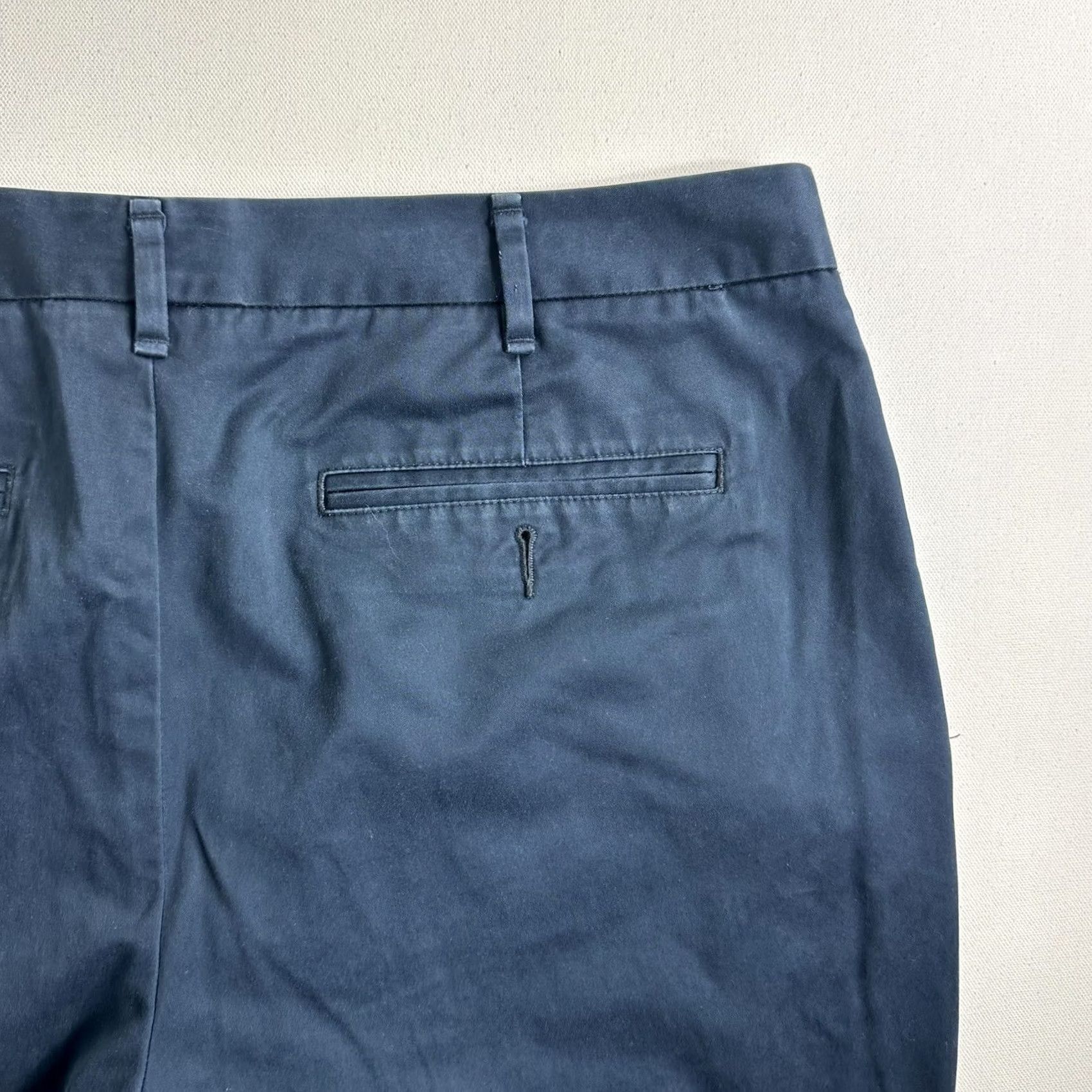 Bonobos Bonobos Pants Mens 35 35x32 Navy Chino Slacks Monday Flat Front Straight Fit Size US 35 - 6 Thumbnail