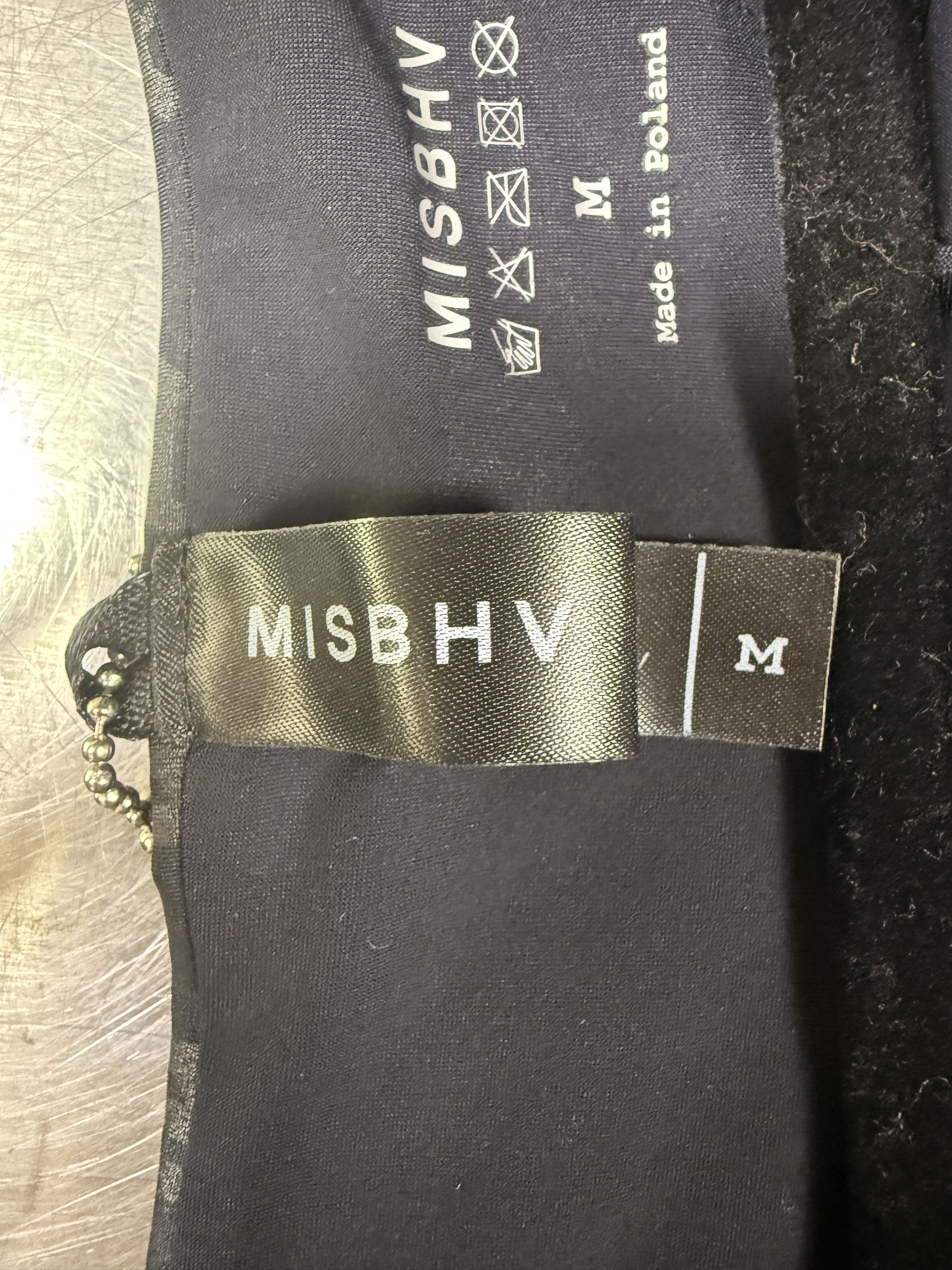 Misbhv $165 MISBHV M Chain Monogram Bikini Bottoms Size ONE SIZE - 9 Thumbnail