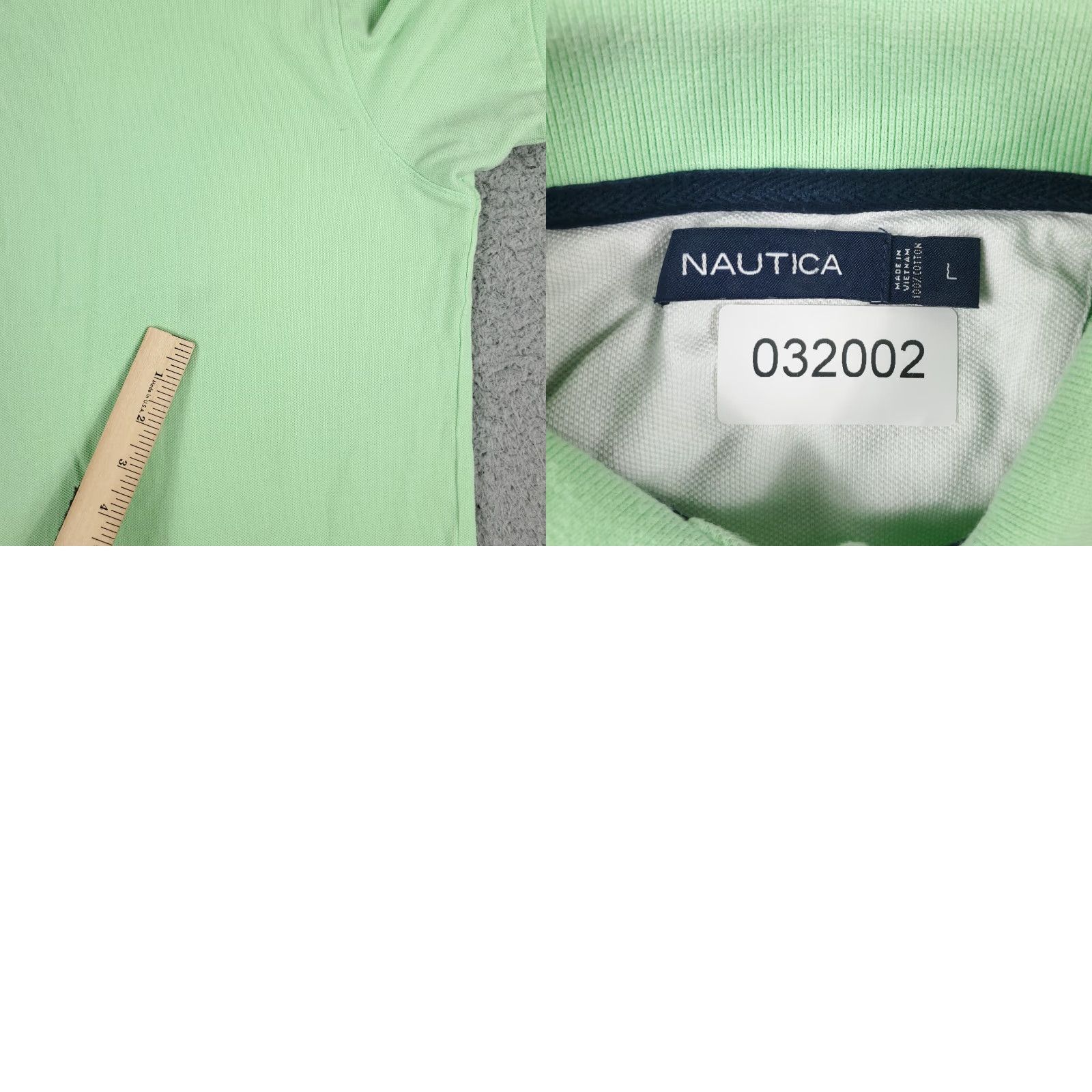 Nautica Nautica Polo Shirt Mens Large Green Short Sleeve Activewear Casual Size US L / EU 52-54 / 3 - 8 Thumbnail