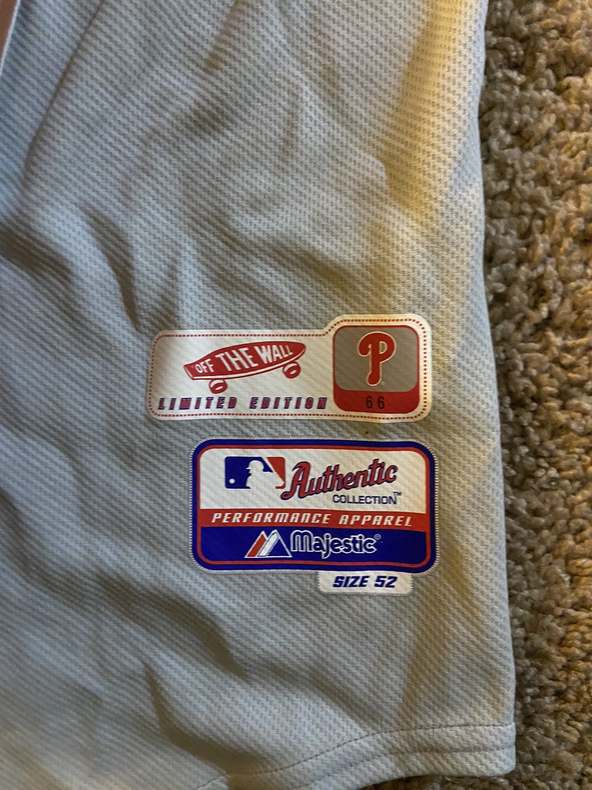 MLB × Vans MLB x Vans x Philadephia Phillies size 10 with jersey Size US 10 / EU 43 - 2 Thumbnail