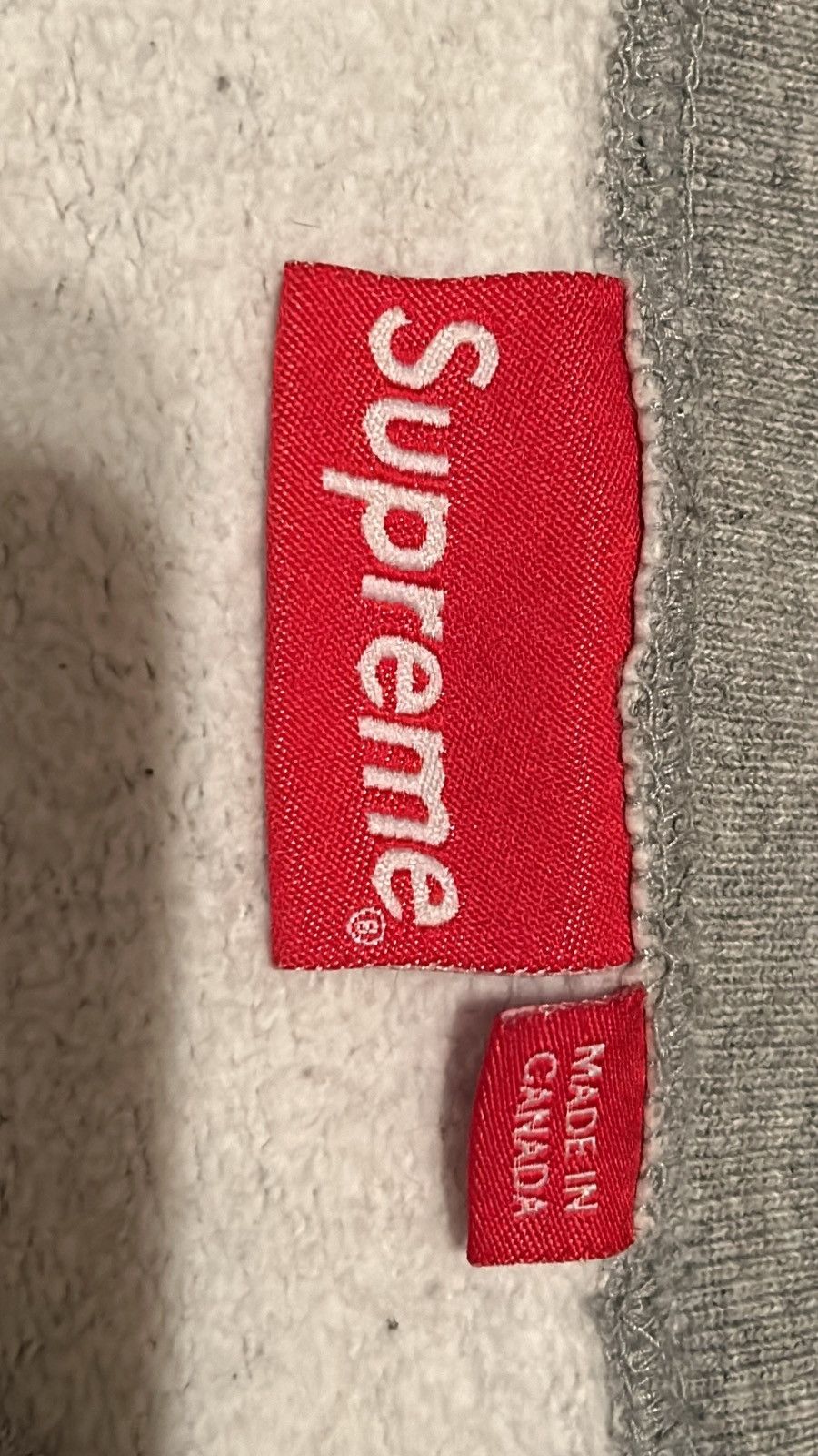 Supreme Supreme Grey Sweatshirt Size US M / EU 48-50 / 2 - 3 Thumbnail
