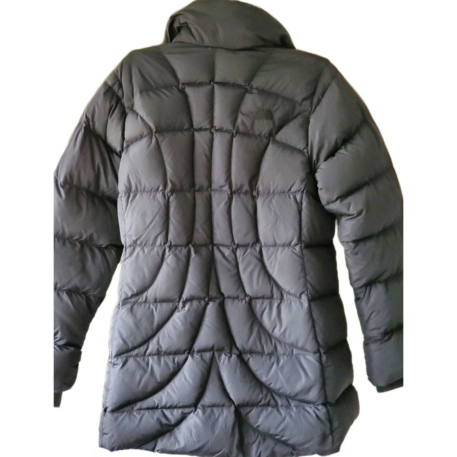 The North Face VINTAGE The North Face Broadway 600 Down Jacket Charcoal Women's M Broadway Jacket Women M Charcoal Dark Gray Down Tulip Cuffs Hem Size M / US 6-8 / IT 42-44 - 3 Thumbnail