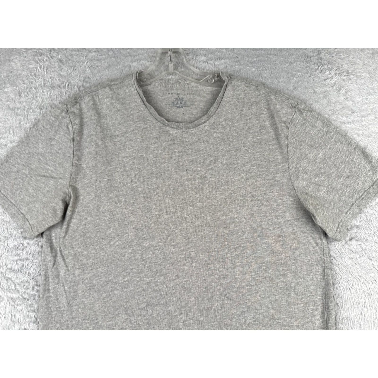 Tommy Hilfiger Tommy Hilfiger Shirt Adult Large Gray Short Sleeve Logo T-Shirt Mens Size US L / EU 52-54 / 3 - 4 Thumbnail
