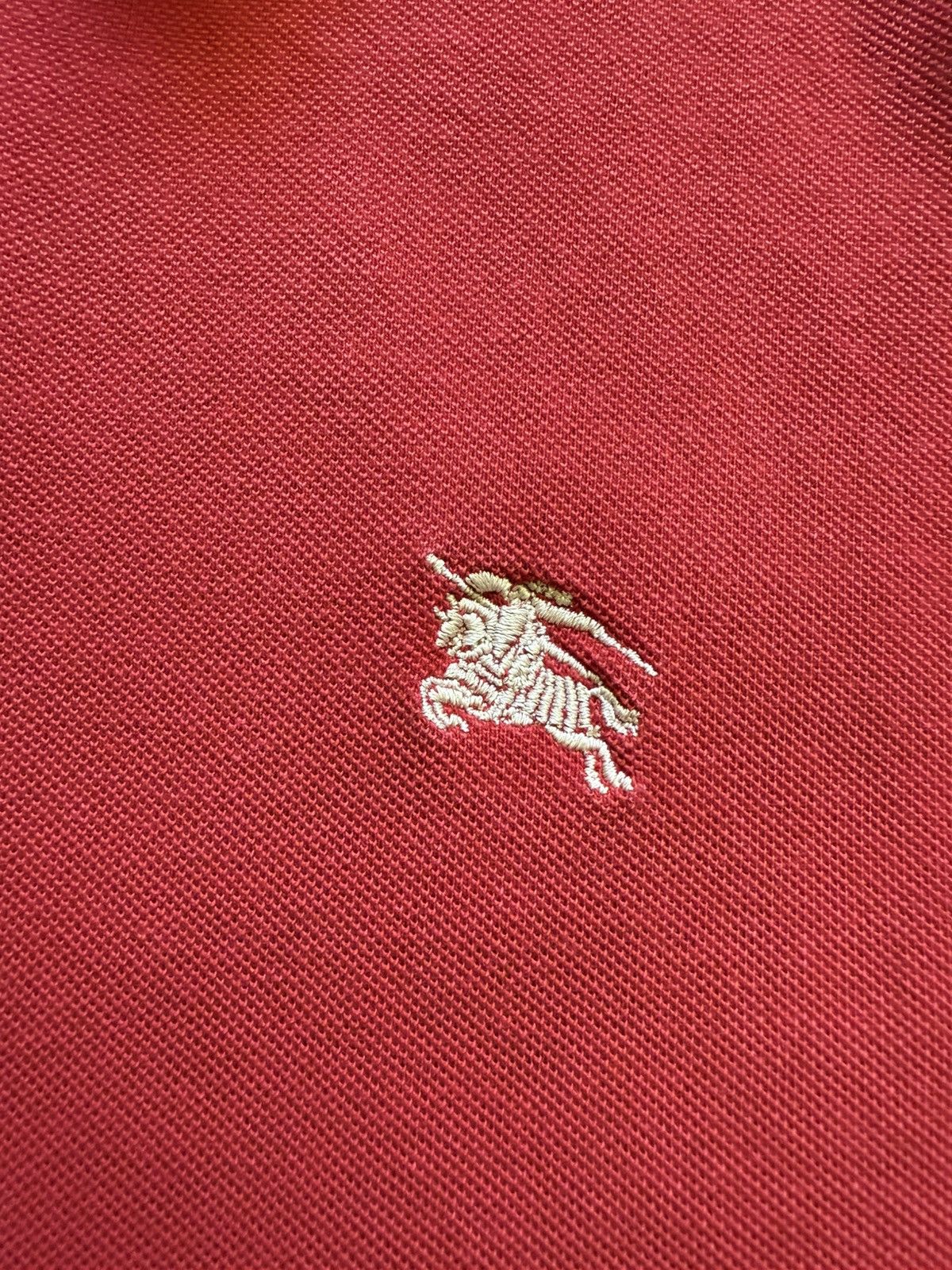 Burberry Vintage Burberry Polo T-shirt Logo Size US XL / EU 56 / 4 - 9 Thumbnail