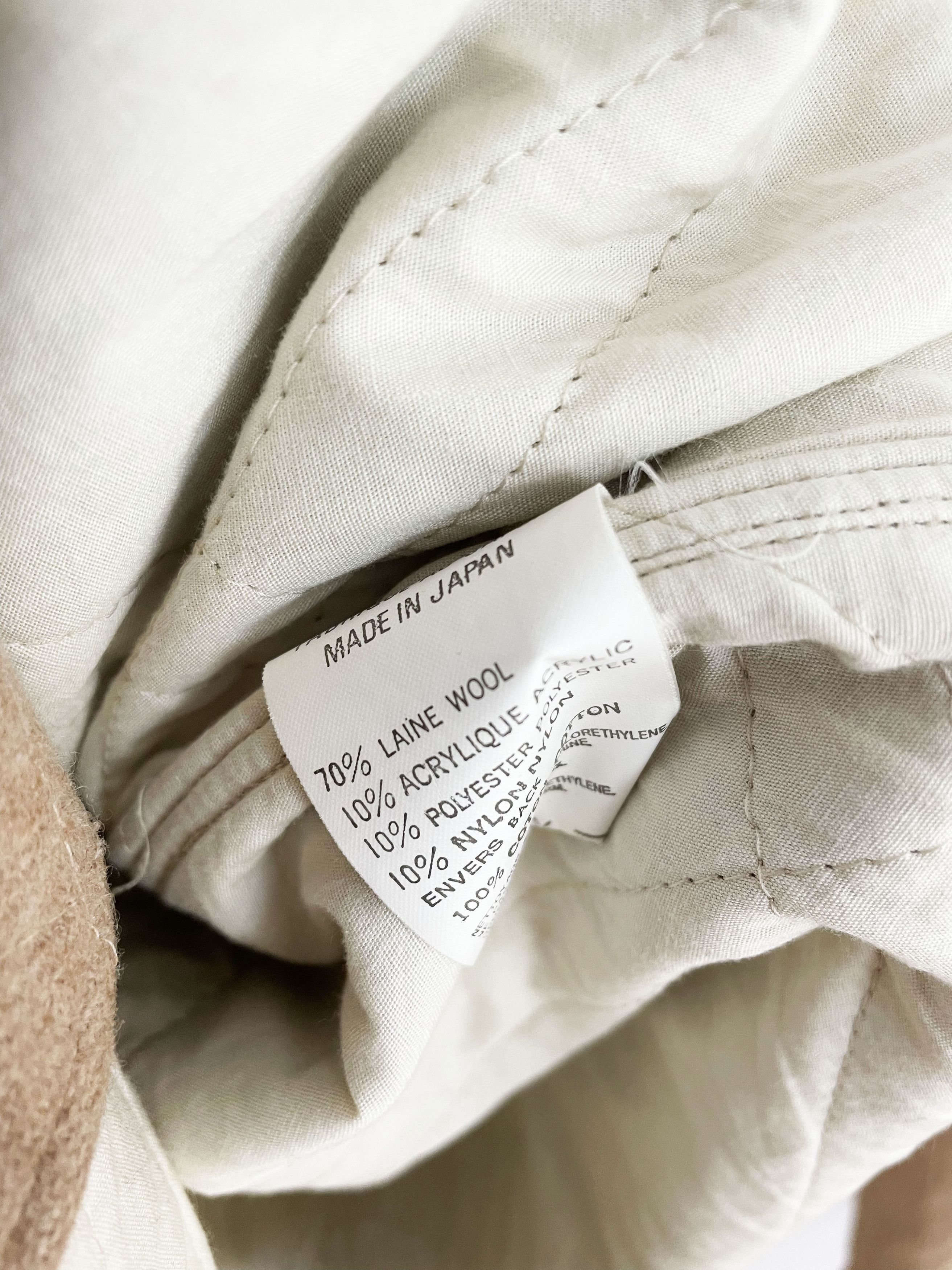 Yohji Yamamoto Quilted Wool Shirt Size US L / EU 52-54 / 3 - 7 Thumbnail