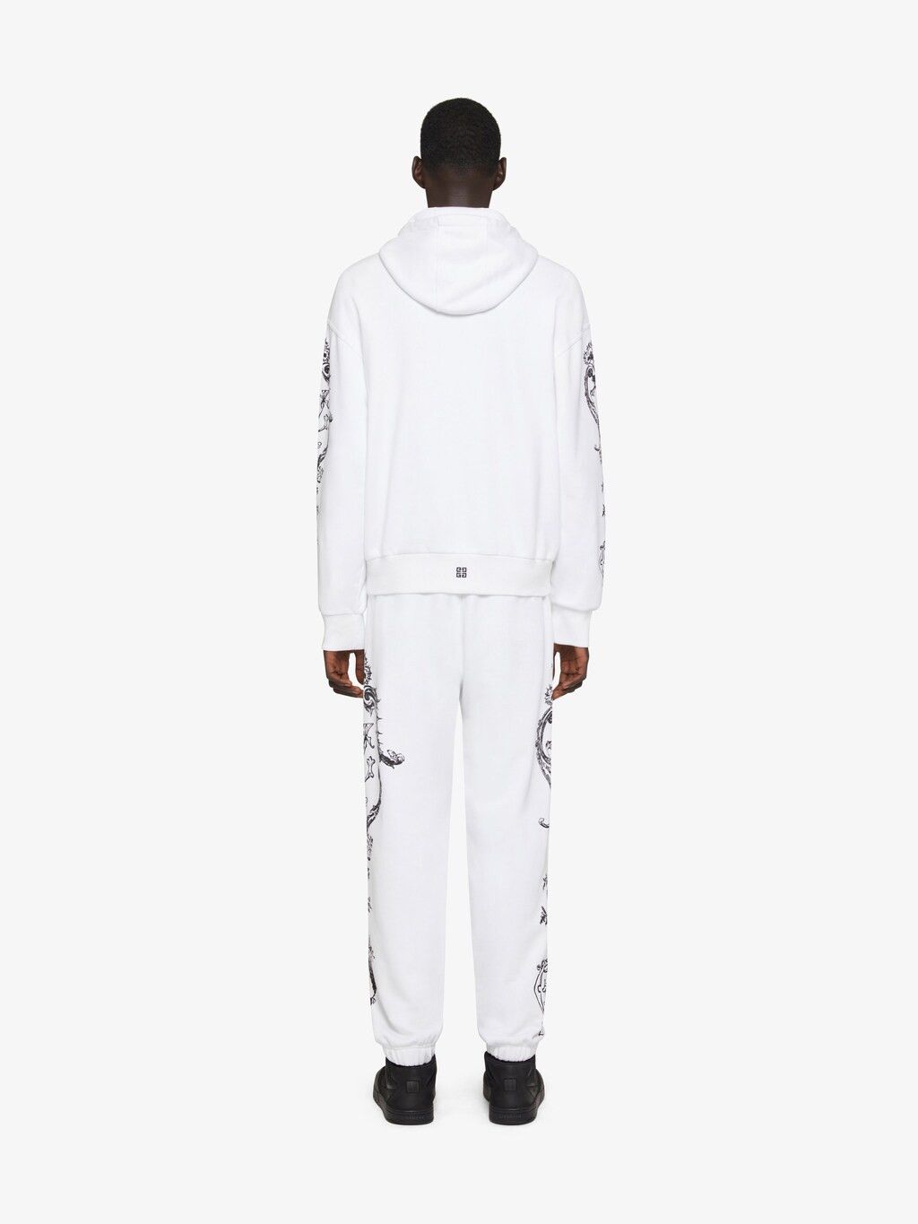 Givenchy o1w1db10325 Casual Sweatpant in White Size US 30 / EU 46 - 5 Thumbnail