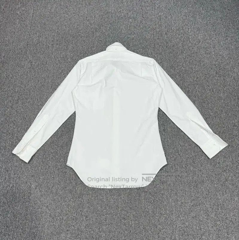 Thom Browne Thom Browne White Cotton Long Sleeve Shirt for Men . Size US S / EU 44-46 / 1 - 2 Thumbnail
