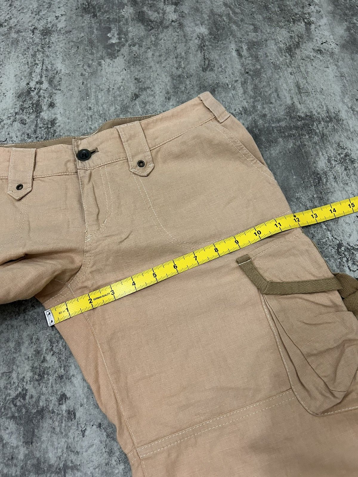 If Six Was Nine × Japanese Brand × Le Grande Bleu (L.G.B.) Ozoz Japan parachute Cargo Flare Pants Size US 30 / EU 46 - 21 Thumbnail