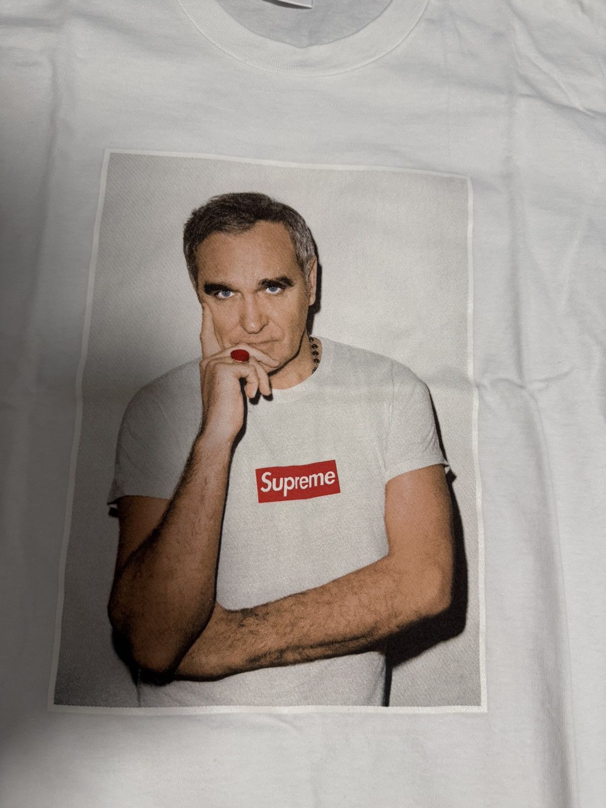 Supreme Supreme morrissey phone tee brand new white Size US XL / EU 56 / 4 - 2 Thumbnail